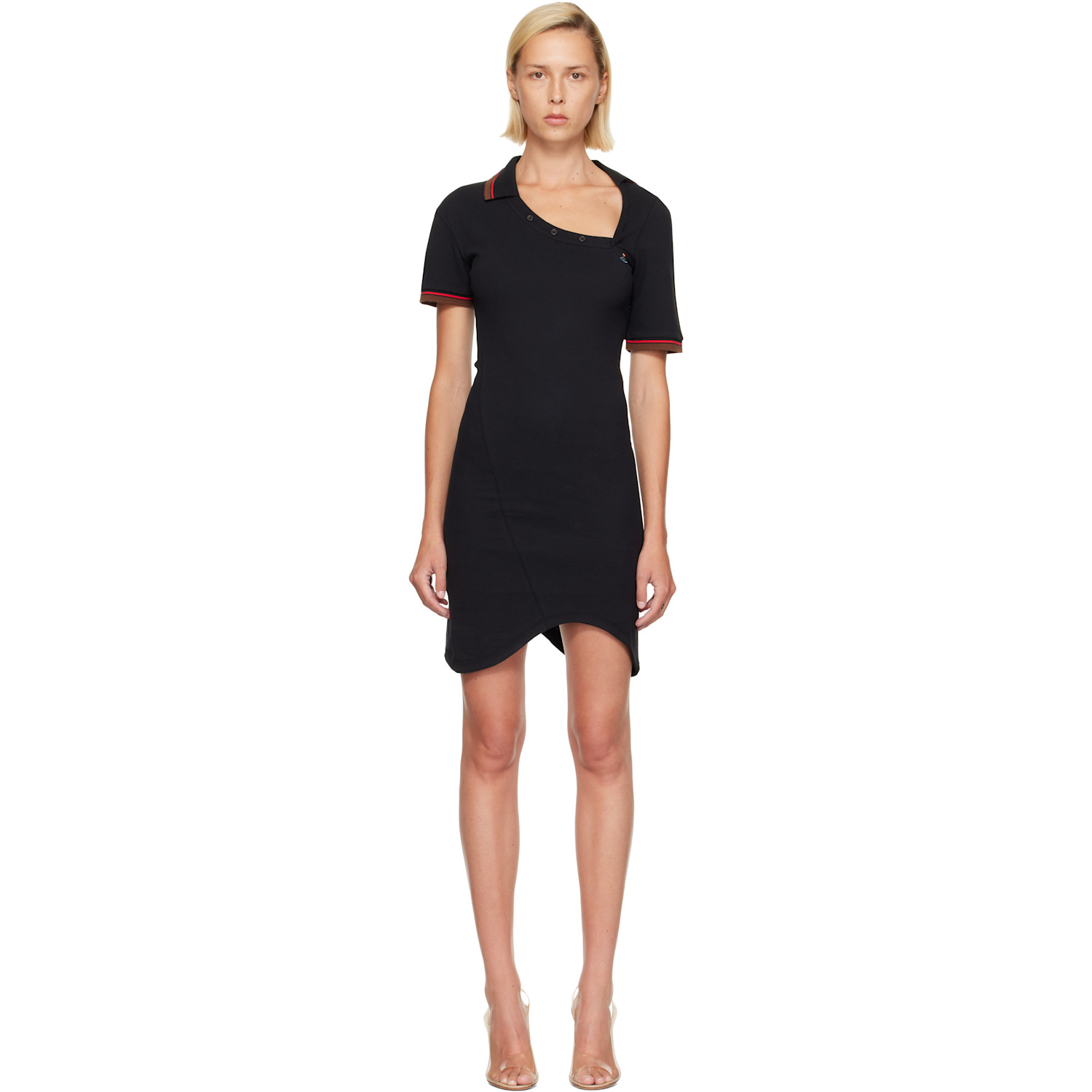 Vivienne Westwood Black Glory Polo Minidress