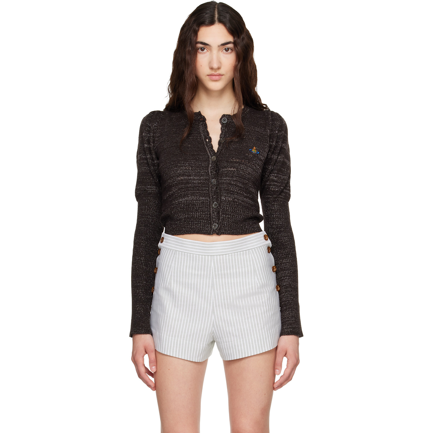 Vivienne Westwood Brown Veronica Cardigan