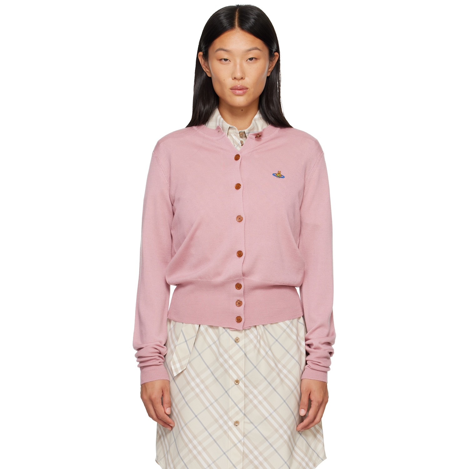Vivienne Westwood Pink Bea Cardigan