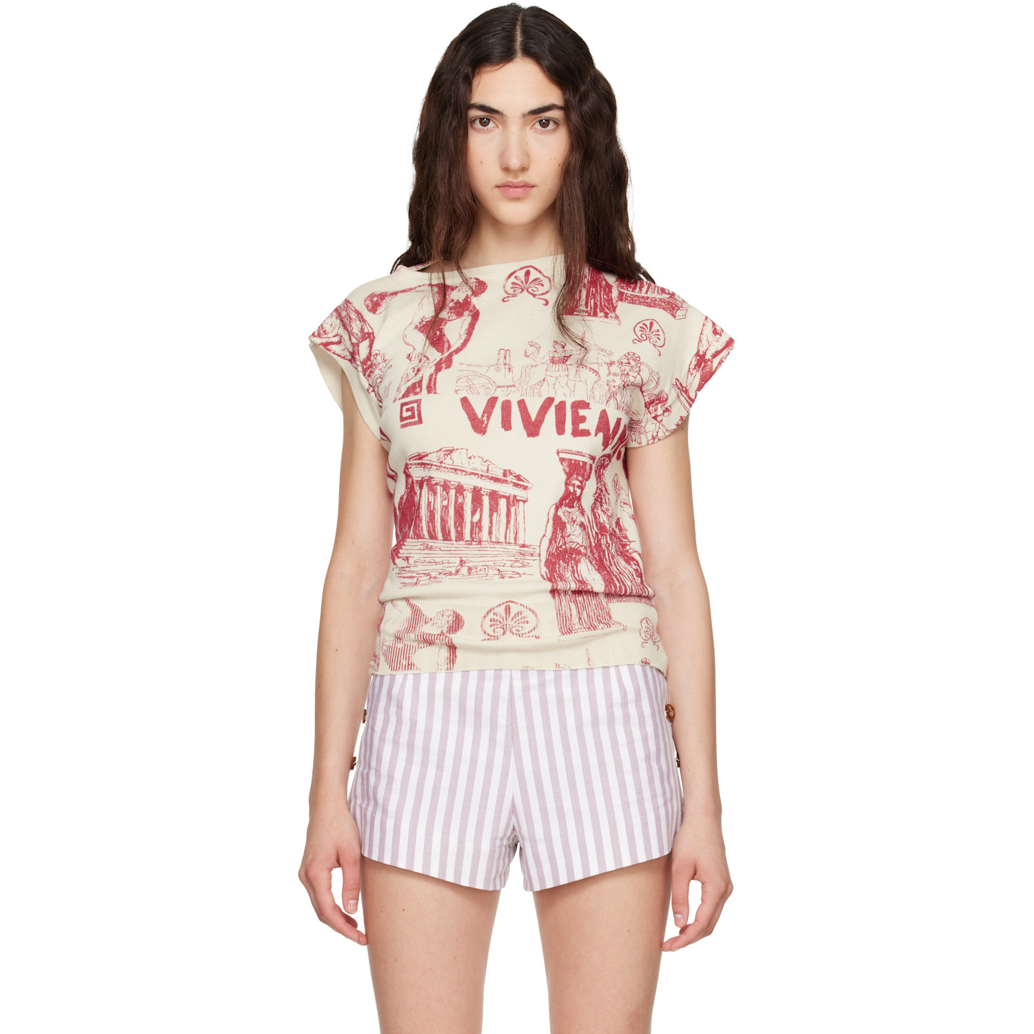 Vivienne Westwood Off-White Justine Top