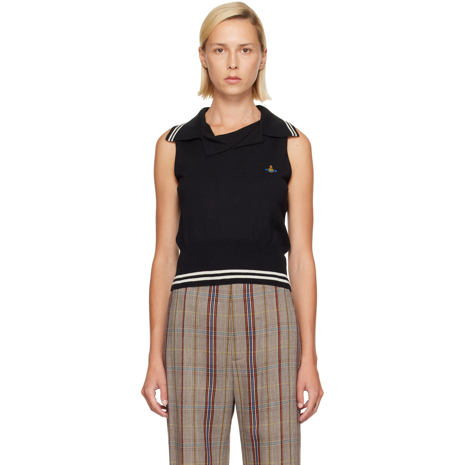 Vivienne Westwood Black Doubletake Top