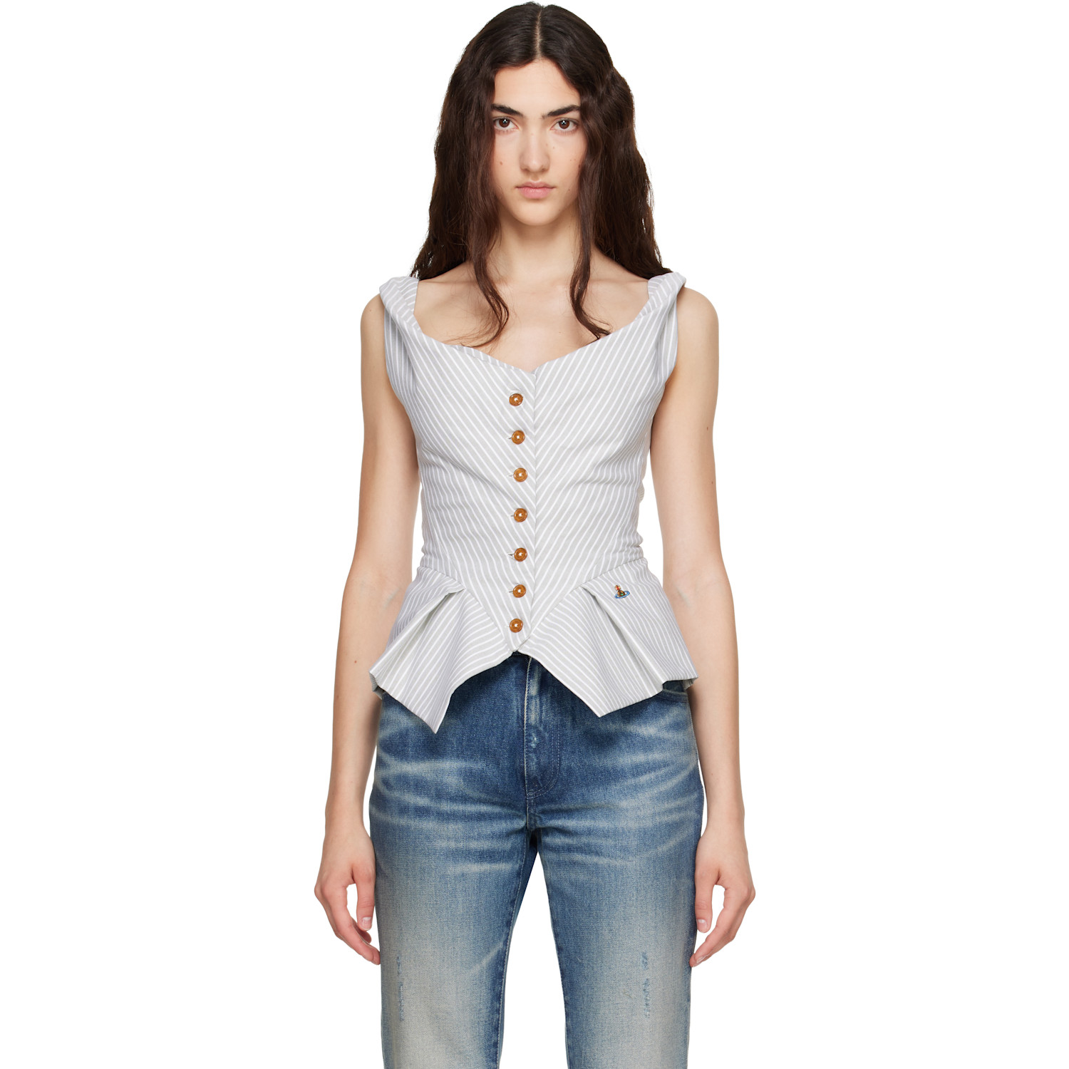 Vivienne Westwood Gray Monday Vest