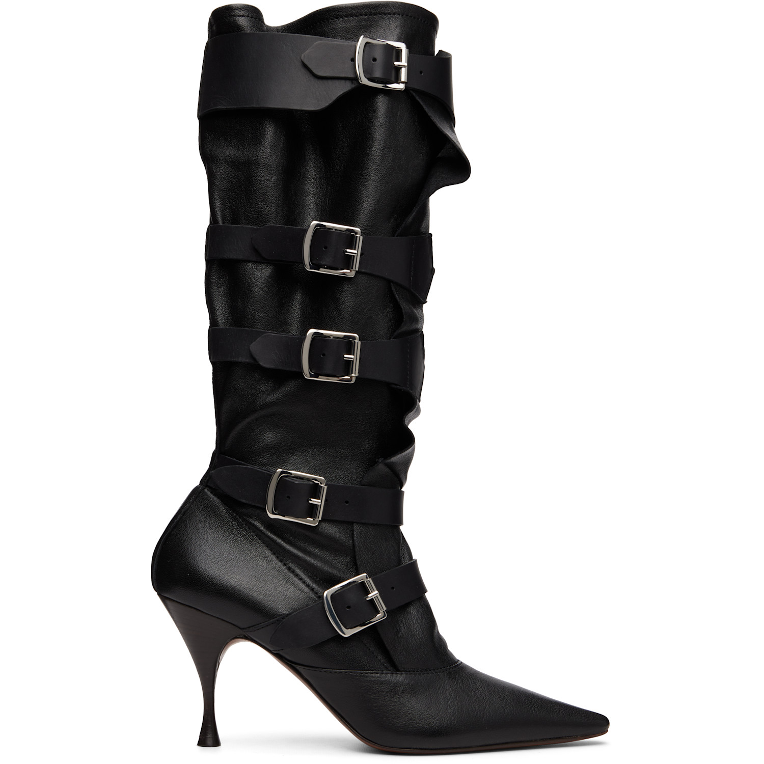 Vivienne Westwood Black Treasure Tall Boots