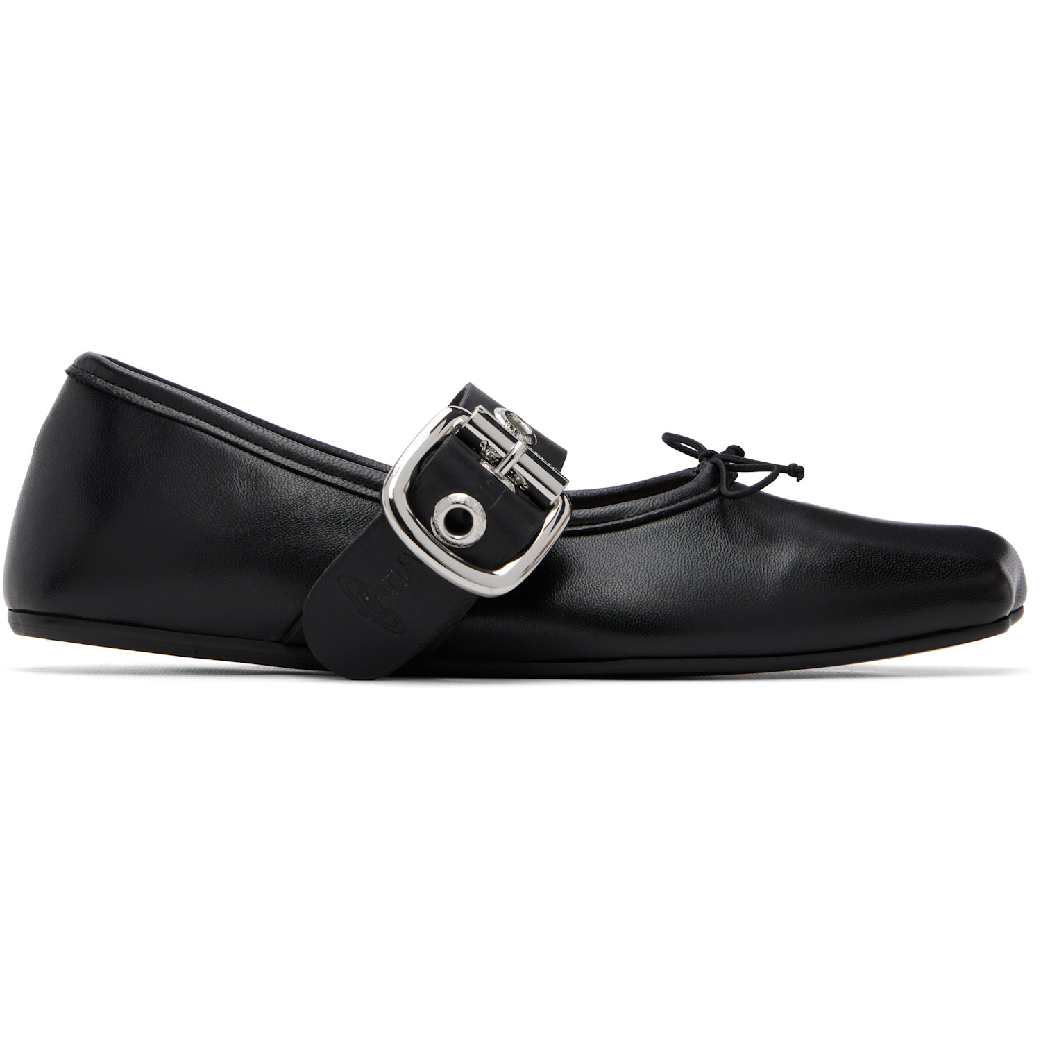Vivienne Westwood Black Alice Ballerina Flats