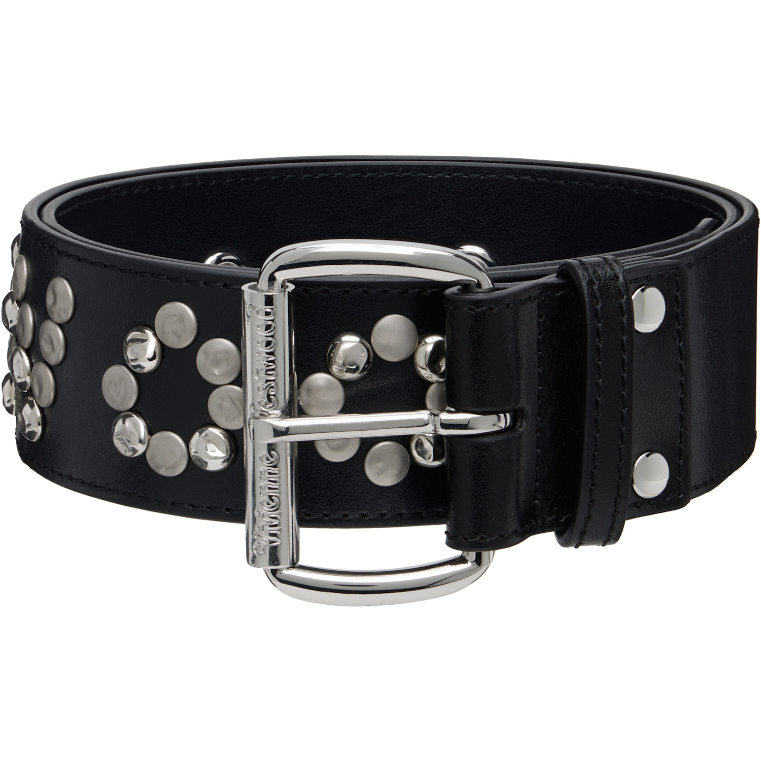 Vivienne Westwood Black Studded Belt