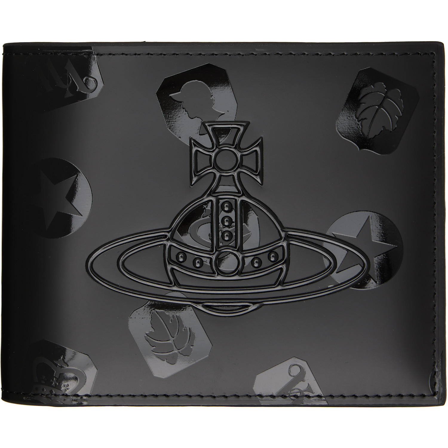 Vivienne Westwood Black Bifold Wallet