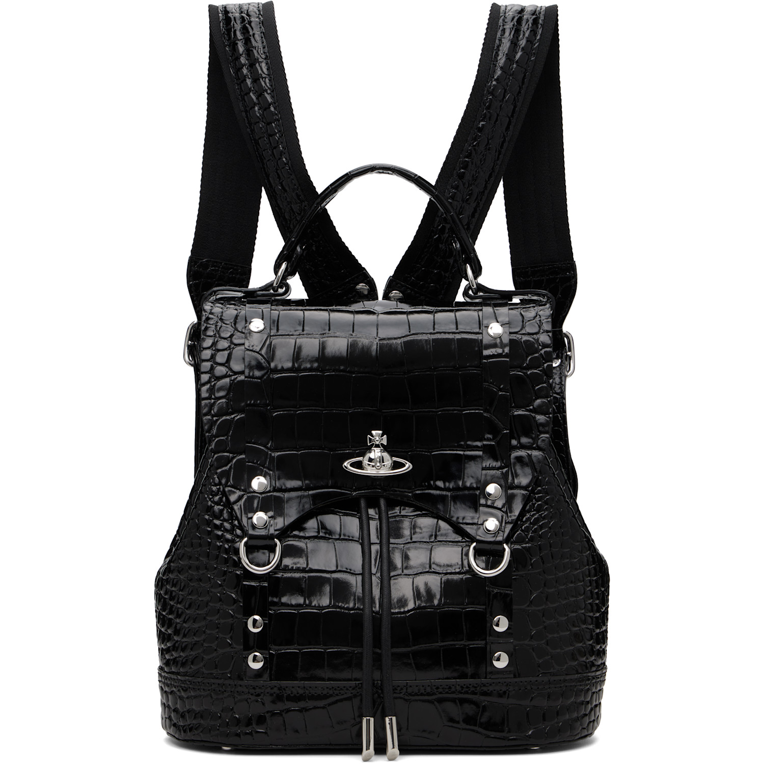 Vivienne Westwood Black Max Small Backpack
