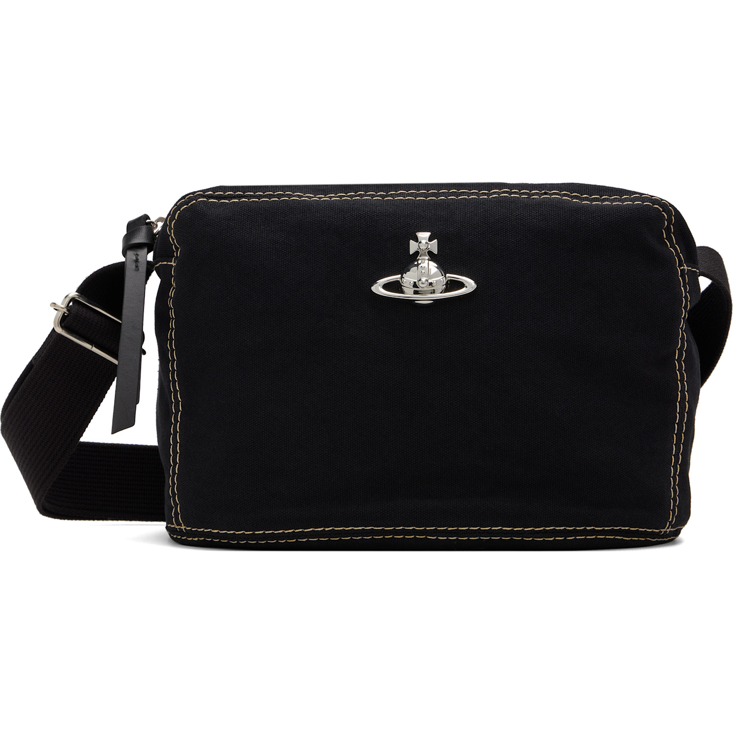 Vivienne Westwood Black Jude Crossbody Bag