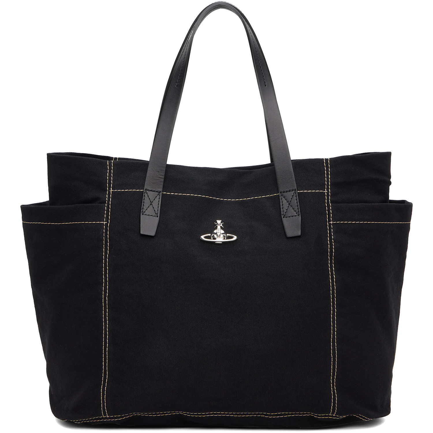Vivienne Westwood Black Henry Medium Tote