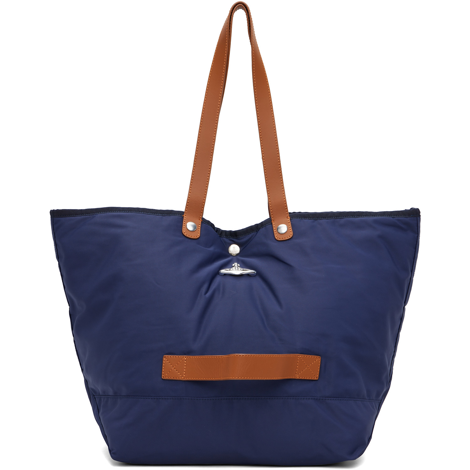 Vivienne Westwood Blue Utility Shopper Tote