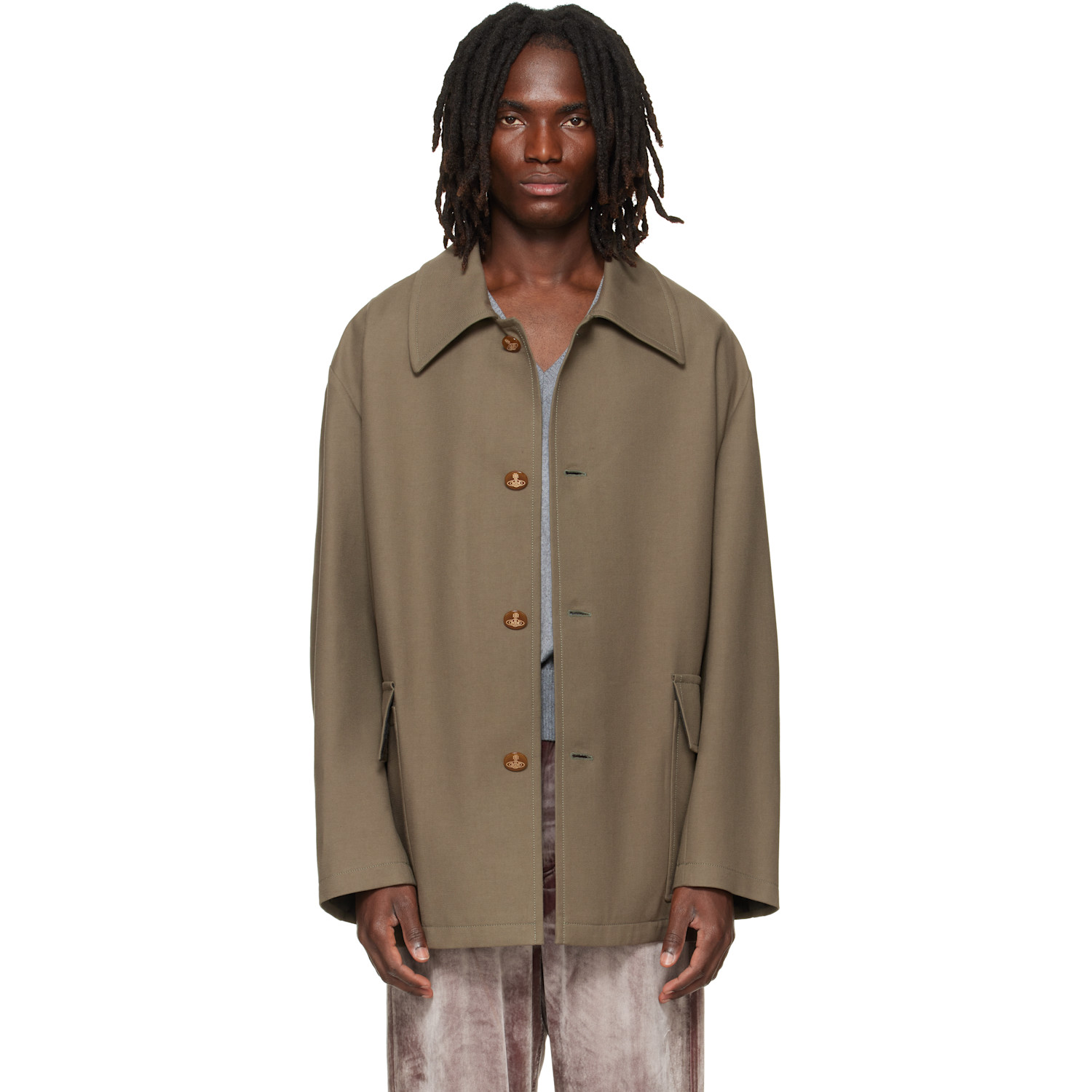 Vivienne Westwood Khaki Donkey Jacket