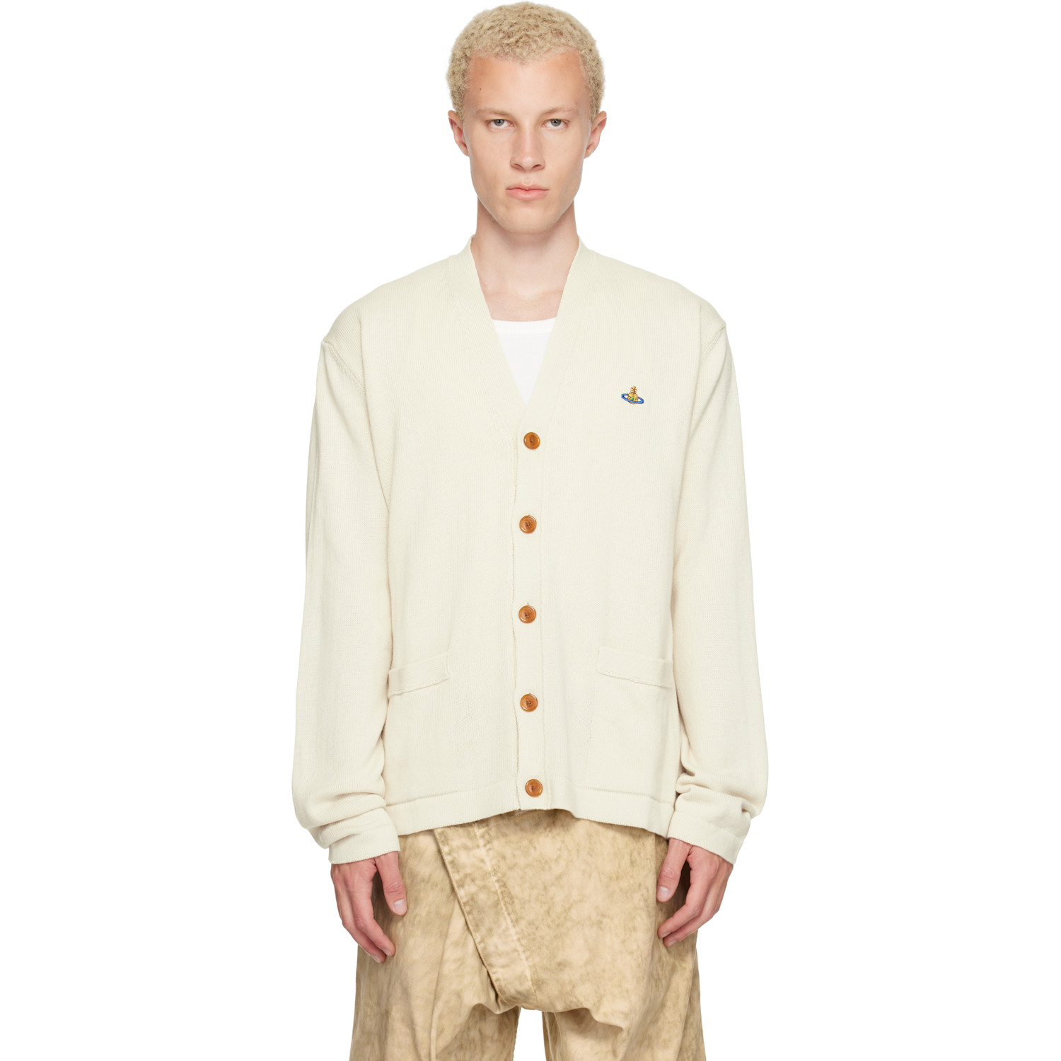 Vivienne Westwood Off-White Alex Cardigan