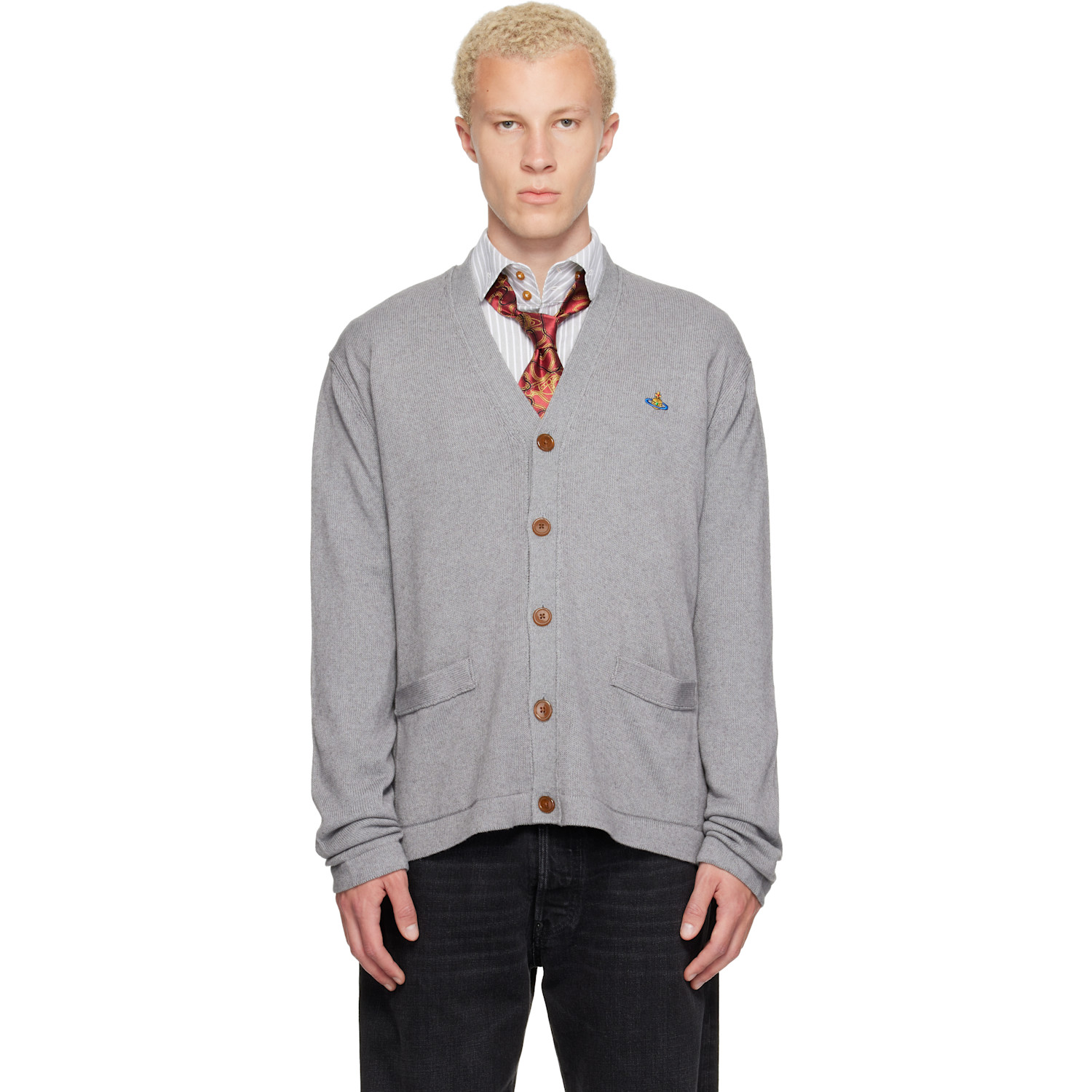 Vivienne Westwood Gray Alex Cardigan