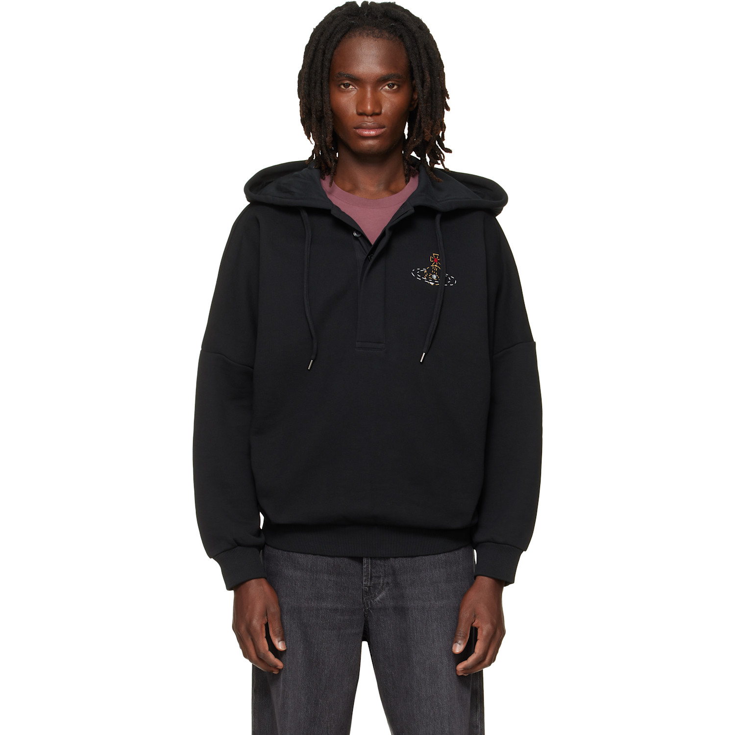 Vivienne Westwood Black Batwing Hoodie