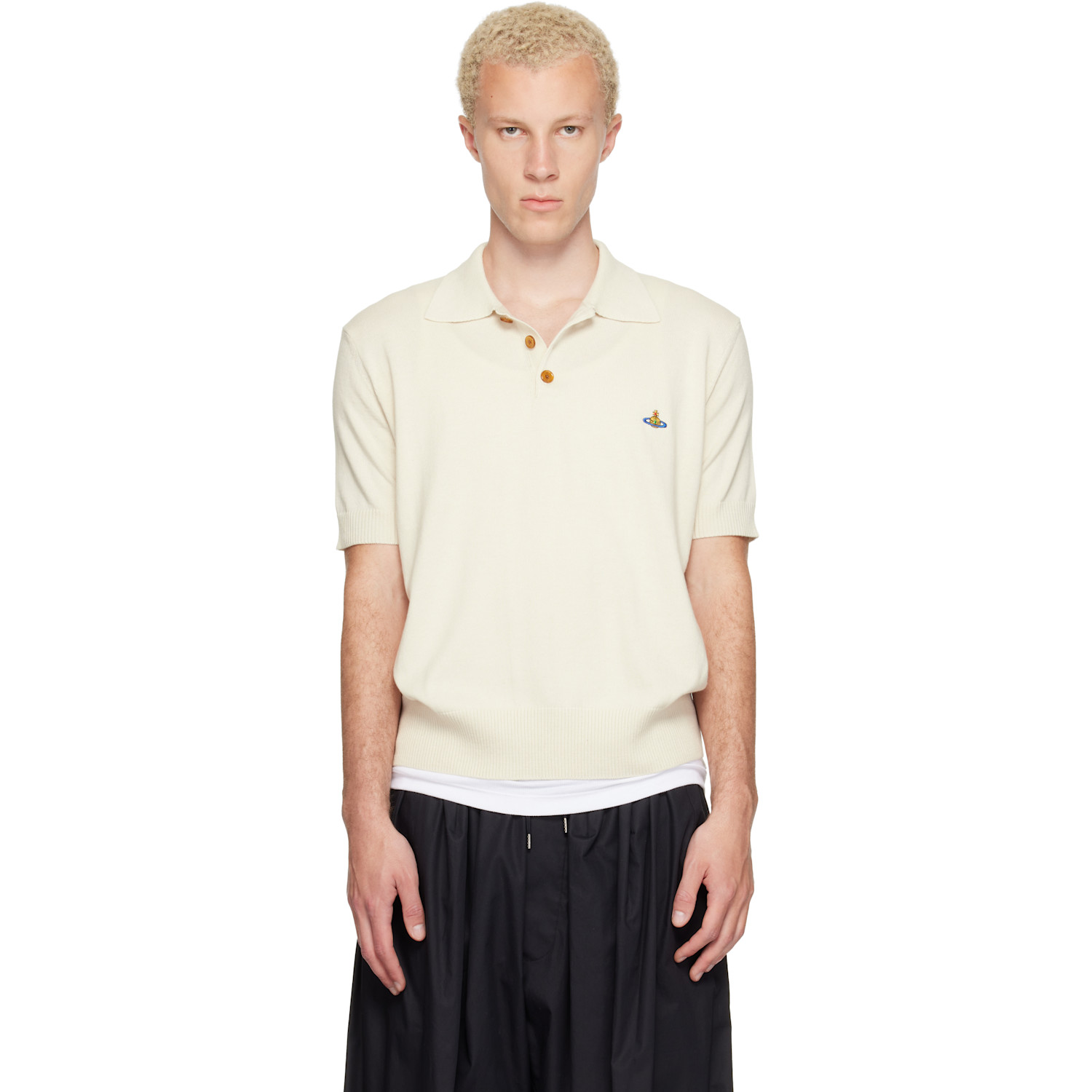 Vivienne Westwood Off-White Mark Polo