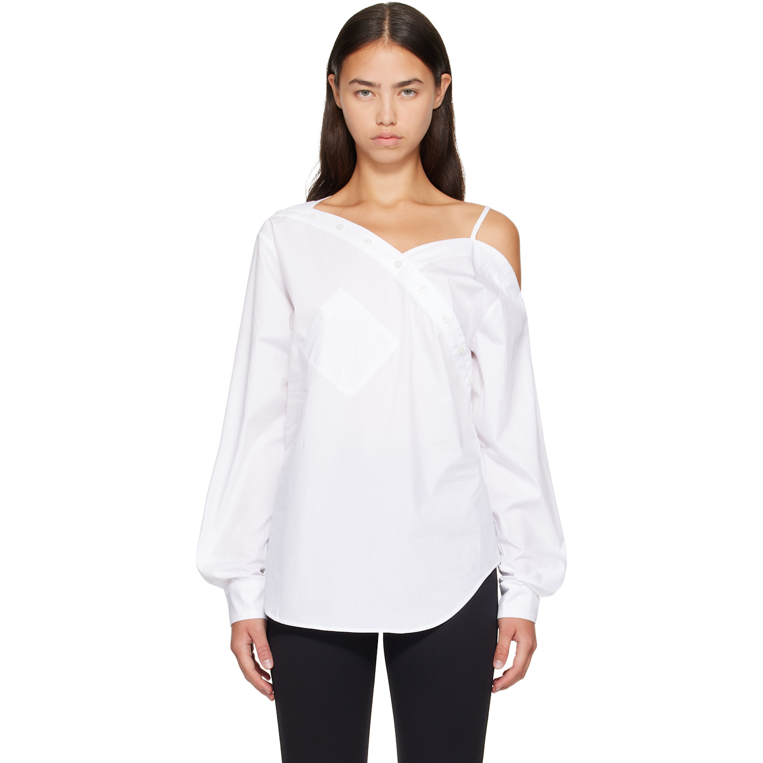 Coperni White Heart Shirt