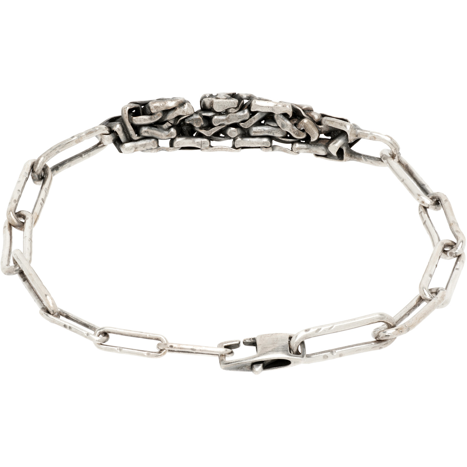  Title Of Work Crushed Links Bracelet 