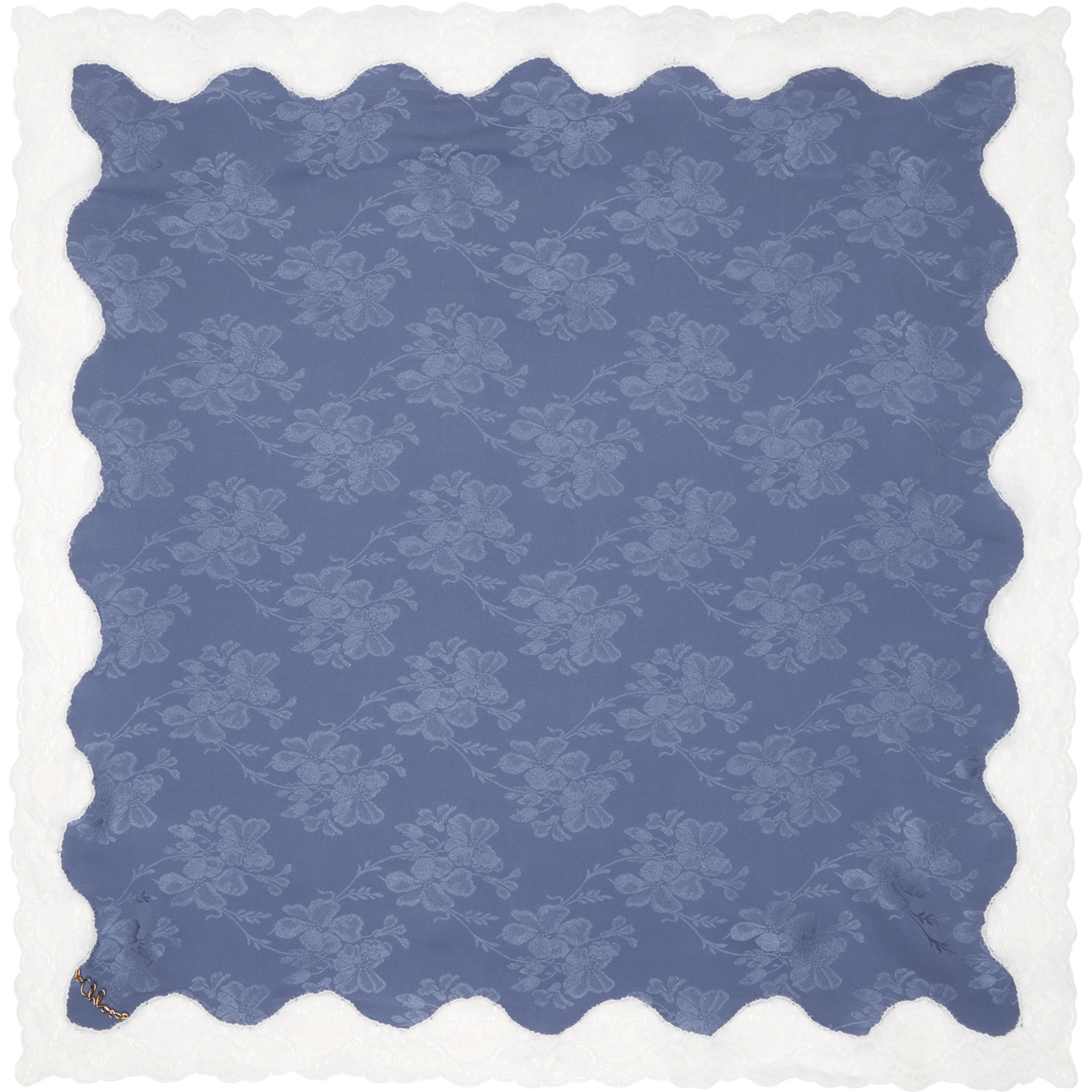 Chloé Blue 'The Chloé Poetic' Square Scarf