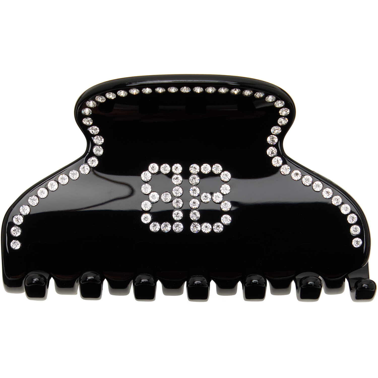Balenciaga Black Holli 'BB' Hair Clip