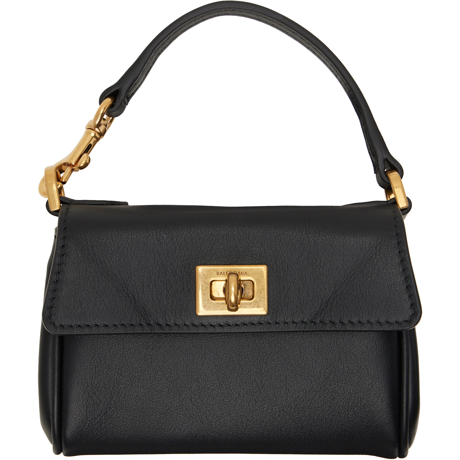 Balenciaga Black Rodeo Micro Bag Charm