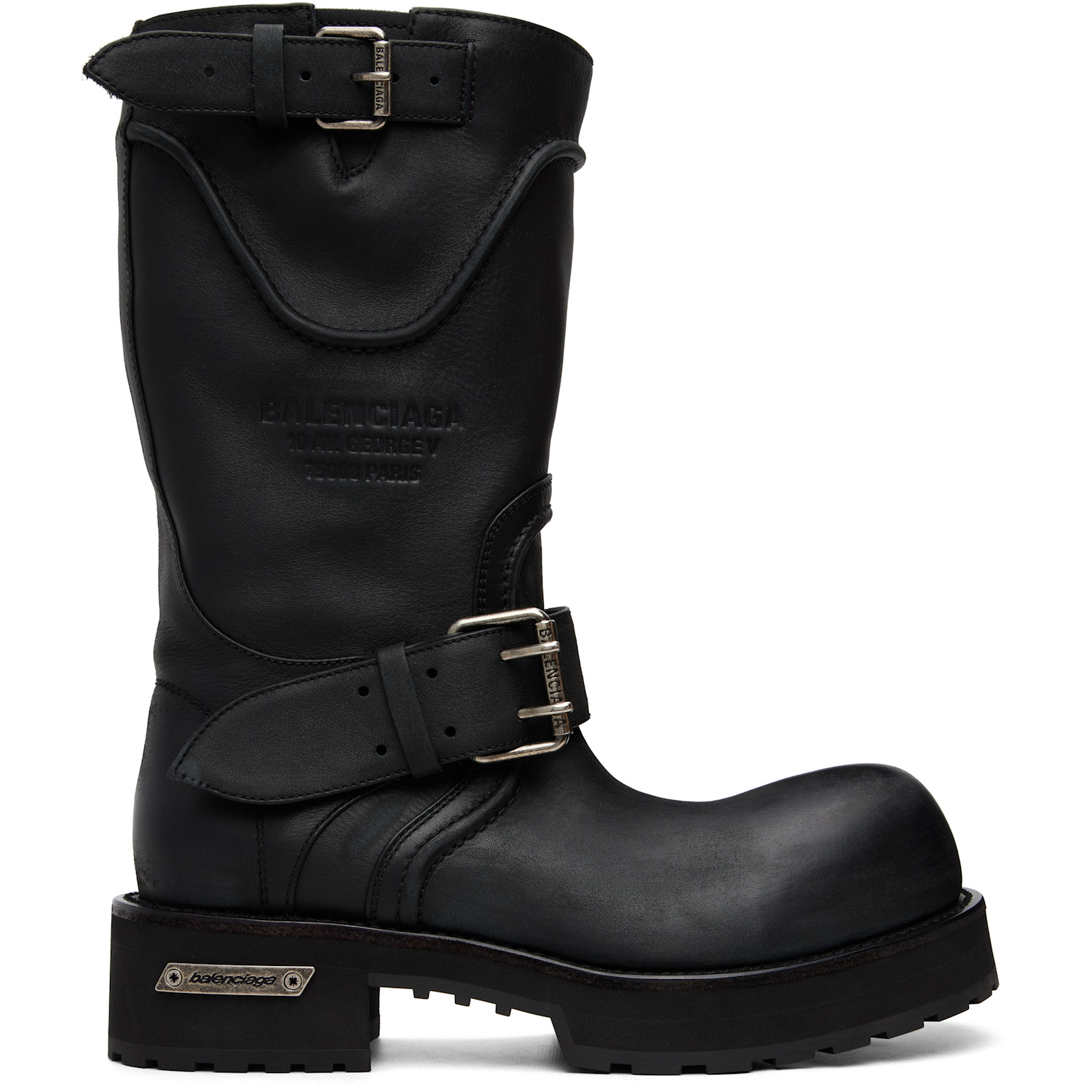 Balenciaga Black Venom Boots