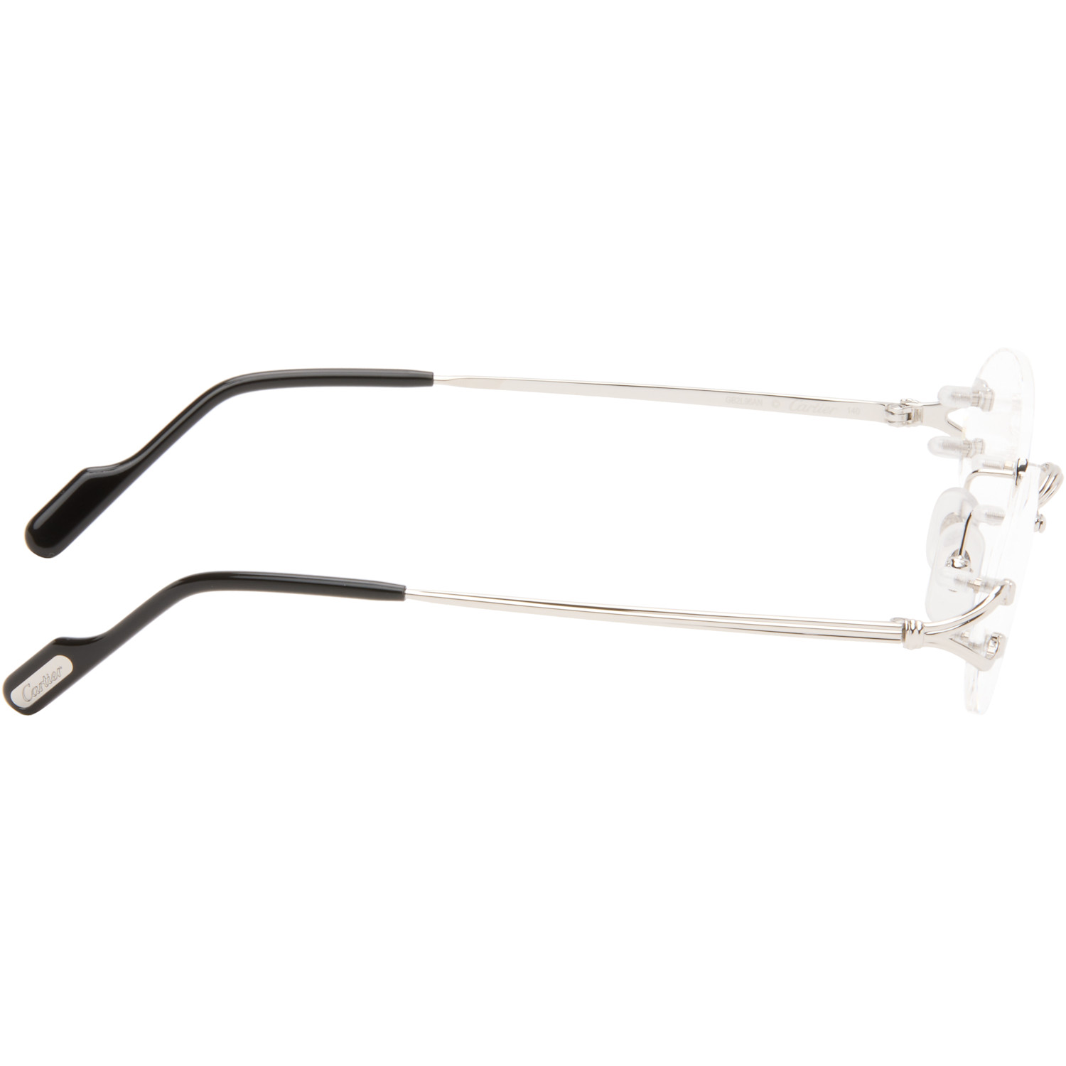  Cartier Silver Signature C Optical Glasses 