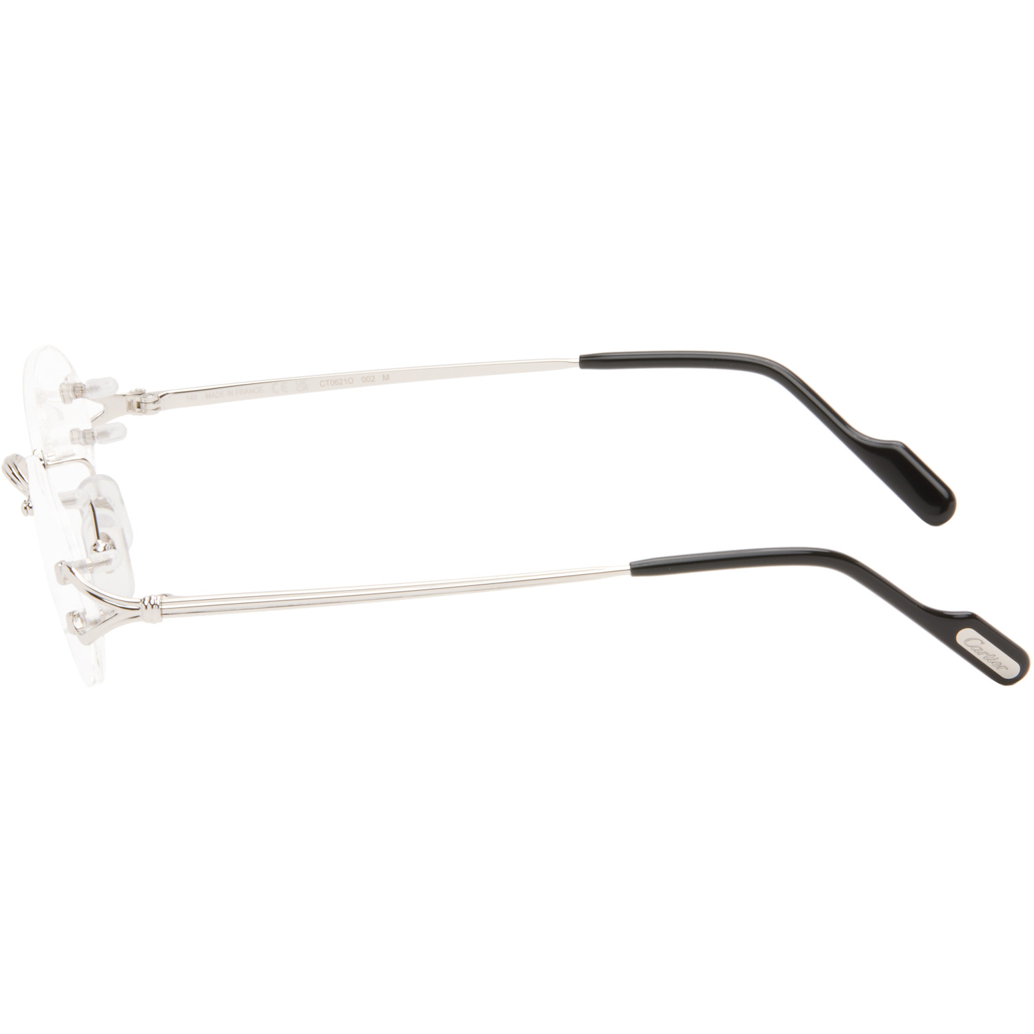  Cartier Silver Signature C Optical Glasses 
