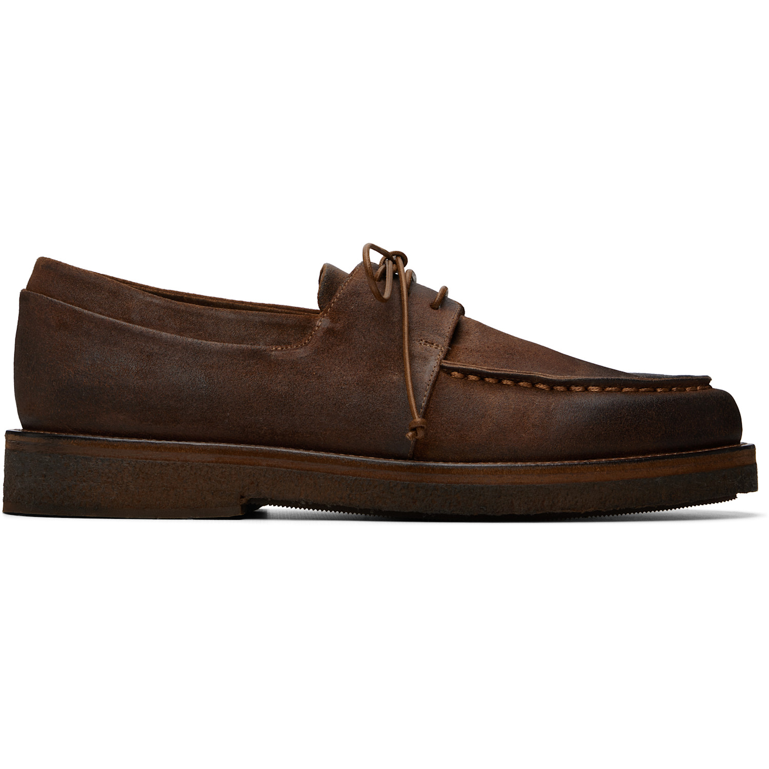 Marsèll Brown Moccar Leather Oxfords
