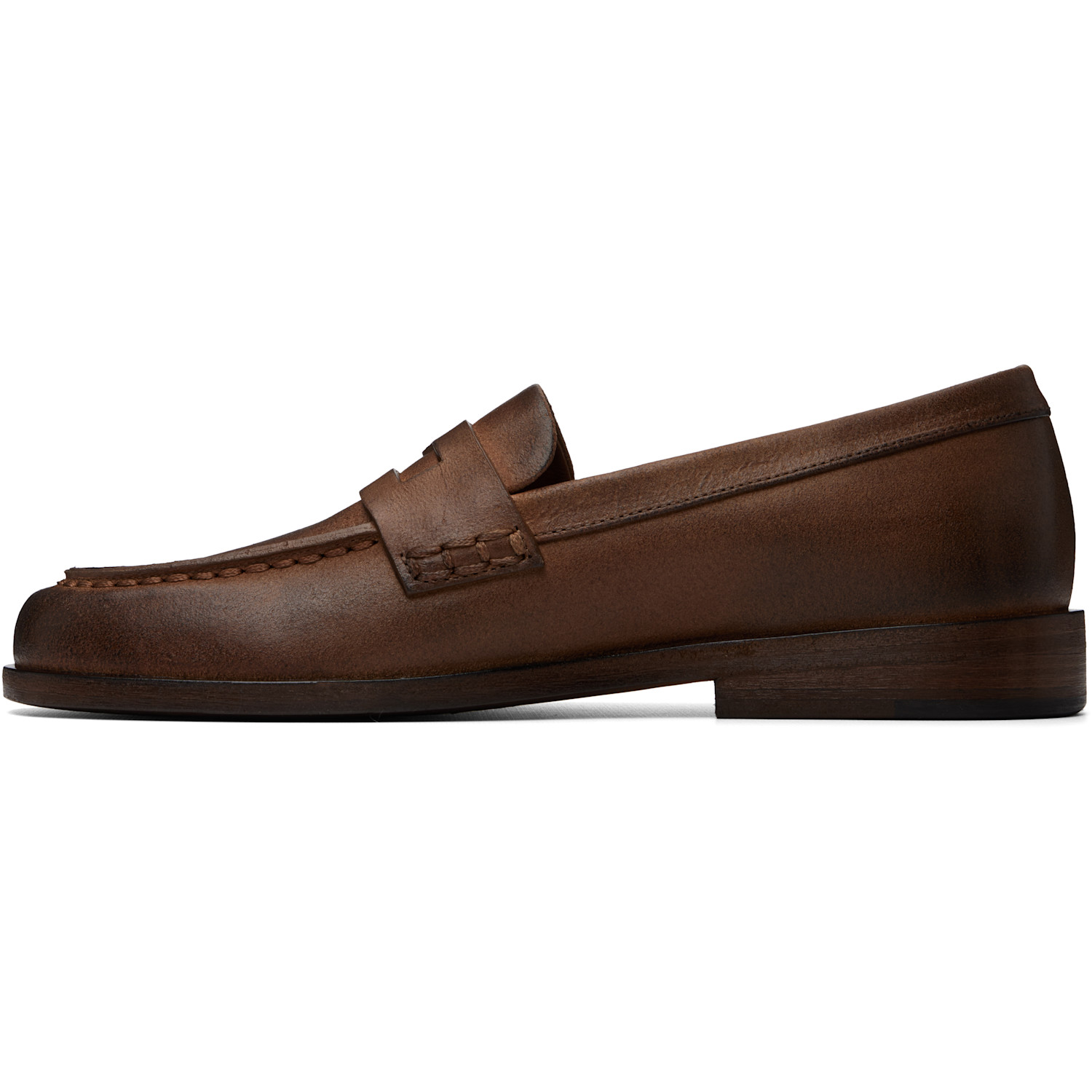  Marsèll Brown Mocasso Leather Loafers 