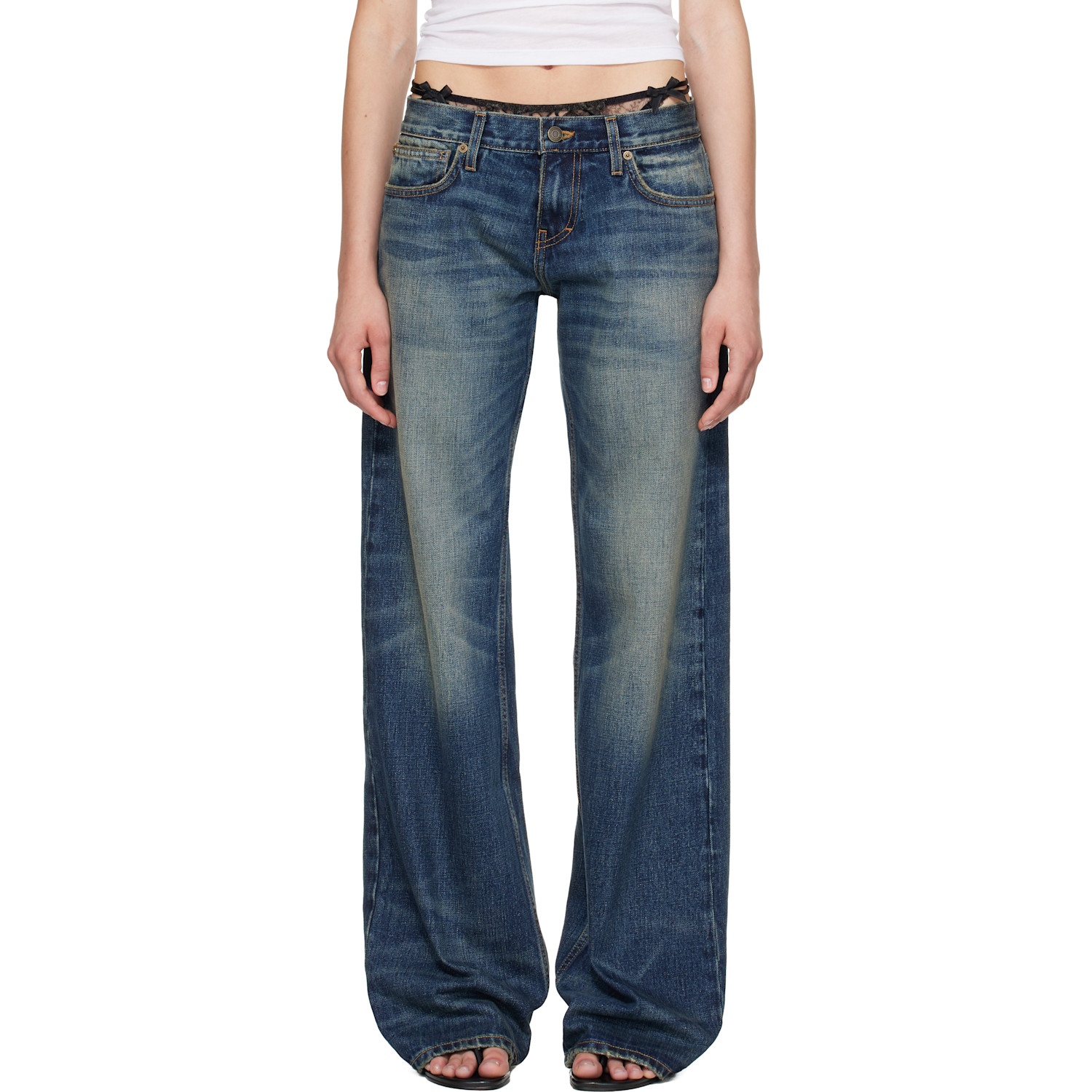 Raimundo Langlois Indigo Bootcut Jeans
