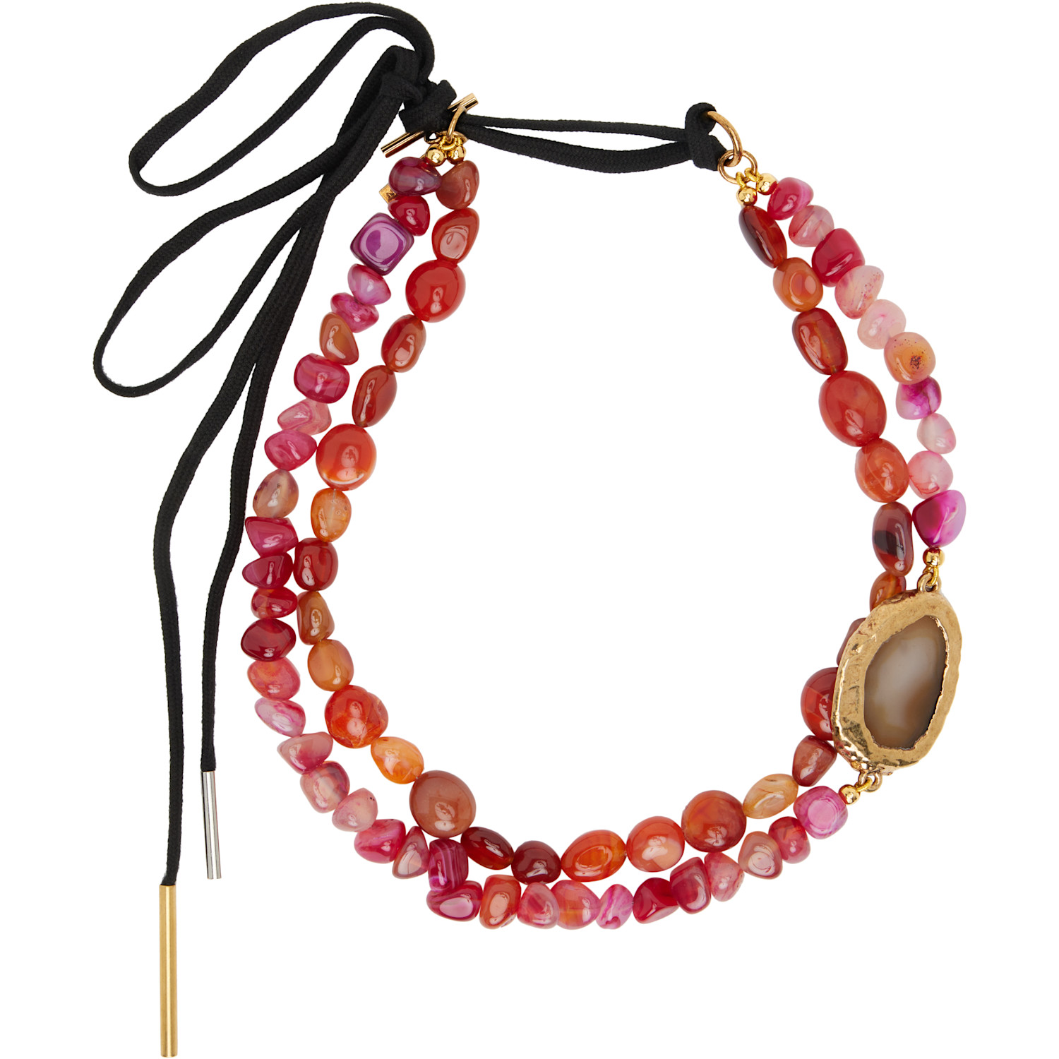Dries Van Noten Natural Stone Necklace