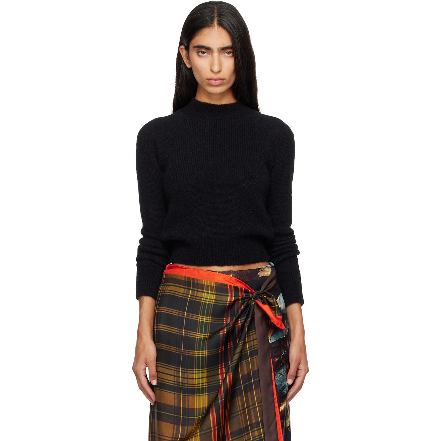Dries Van Noten Black Knit Sweater