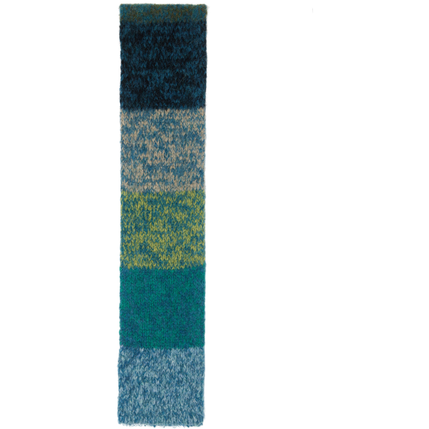 Dries Van Noten Multicolor Alpaca Scarf