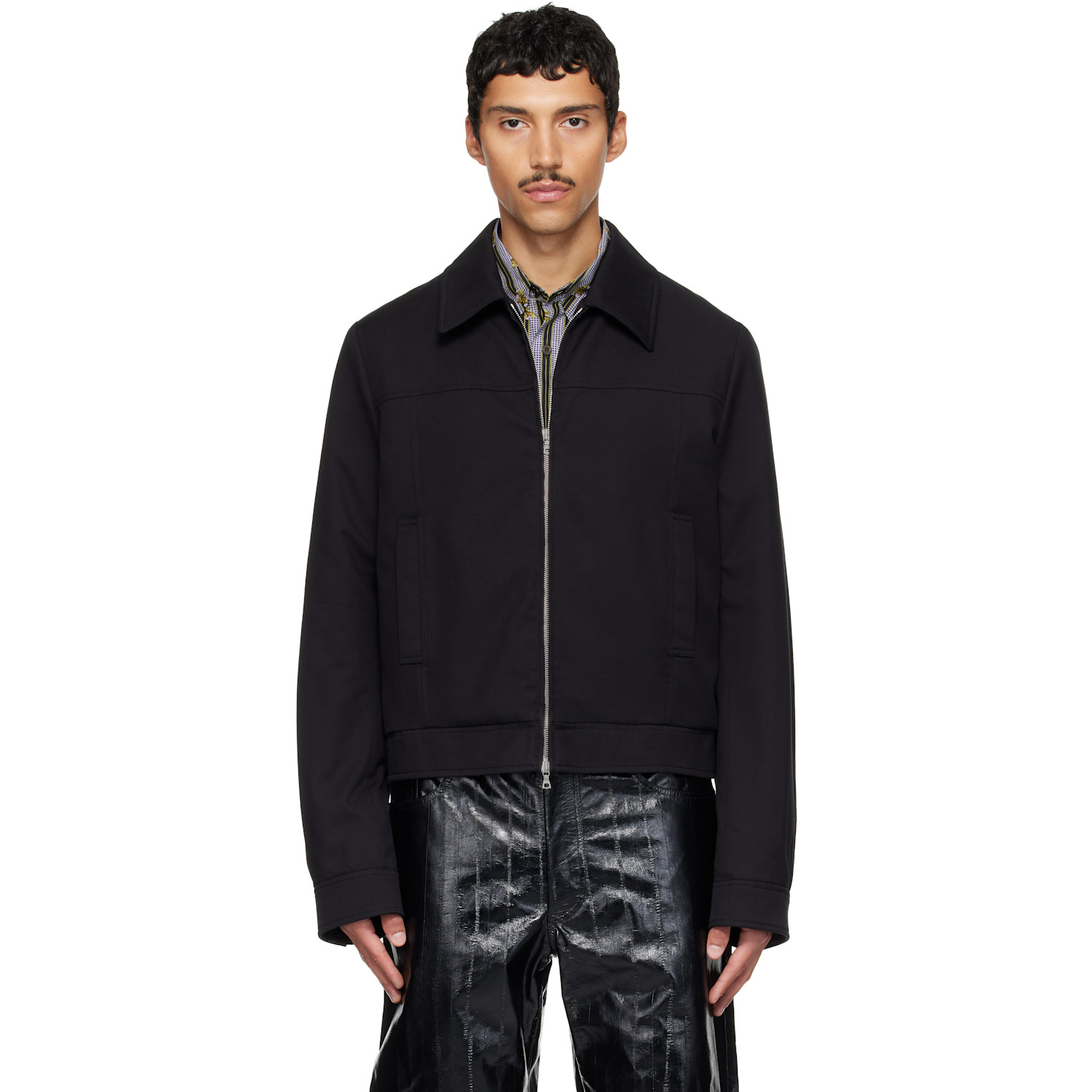 Dries Van Noten Black Wool Jacket
