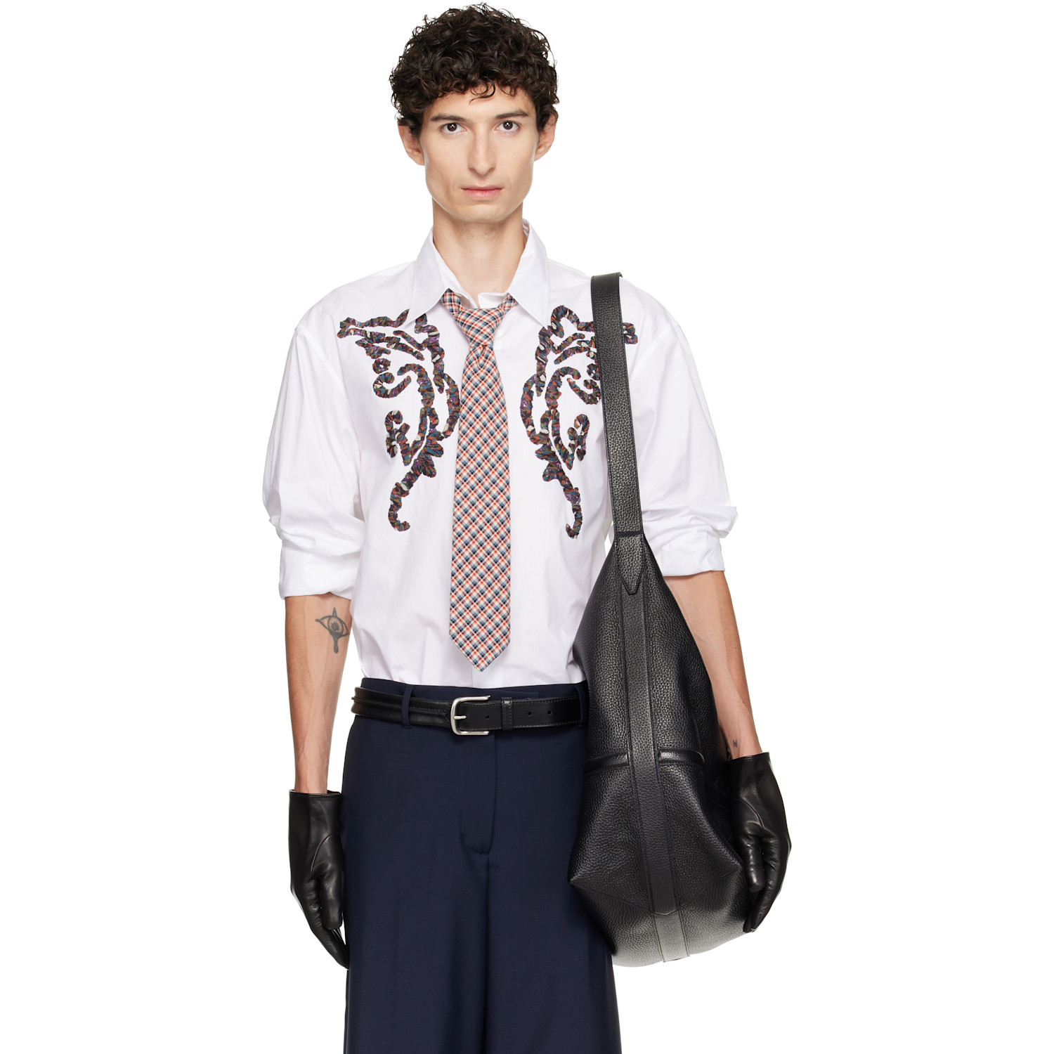 Dries Van Noten White Cotton Shirt