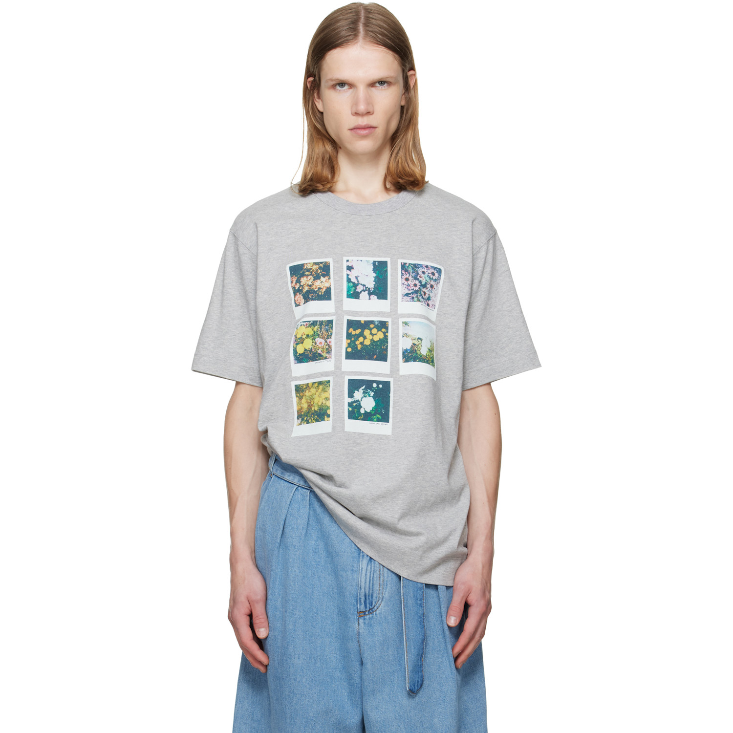 Dries Van Noten Gray Show T-shirt