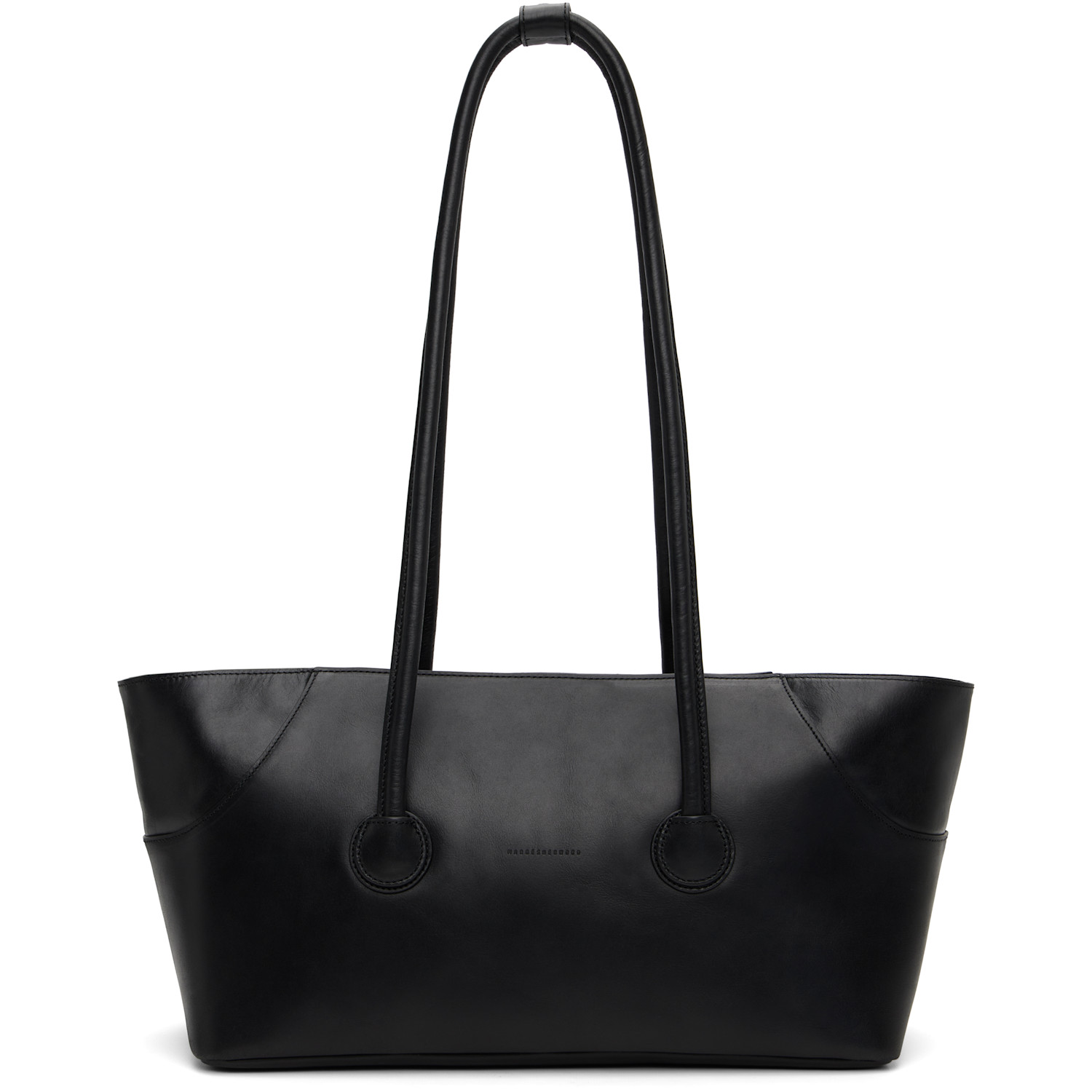 MARGESHERWOOD Black Boat Shopper Large Bag