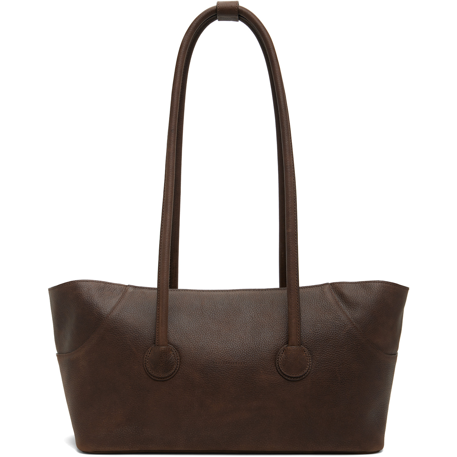 MARGESHERWOOD Brown Boat Shopper Tote