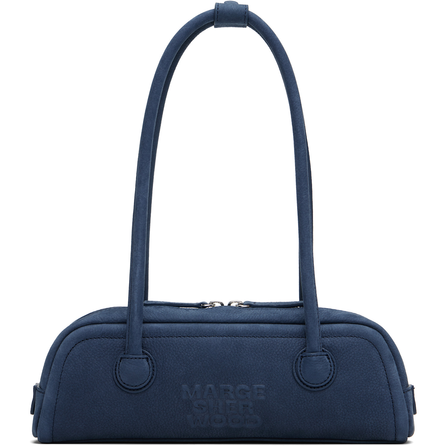 MARGESHERWOOD Navy Soft Boston EW Mini Bag