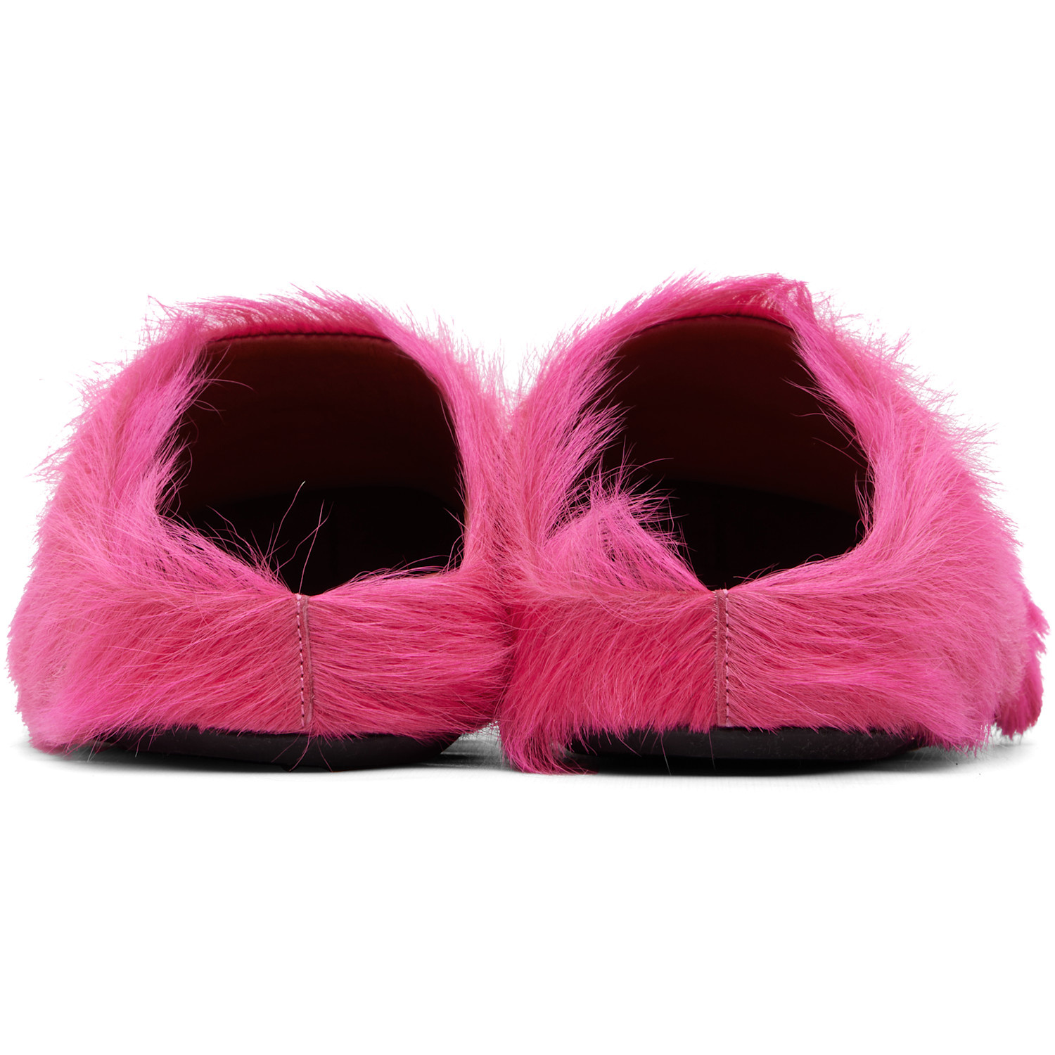  Marni Pink Fussbett Sabot Slip-on Loafers 
