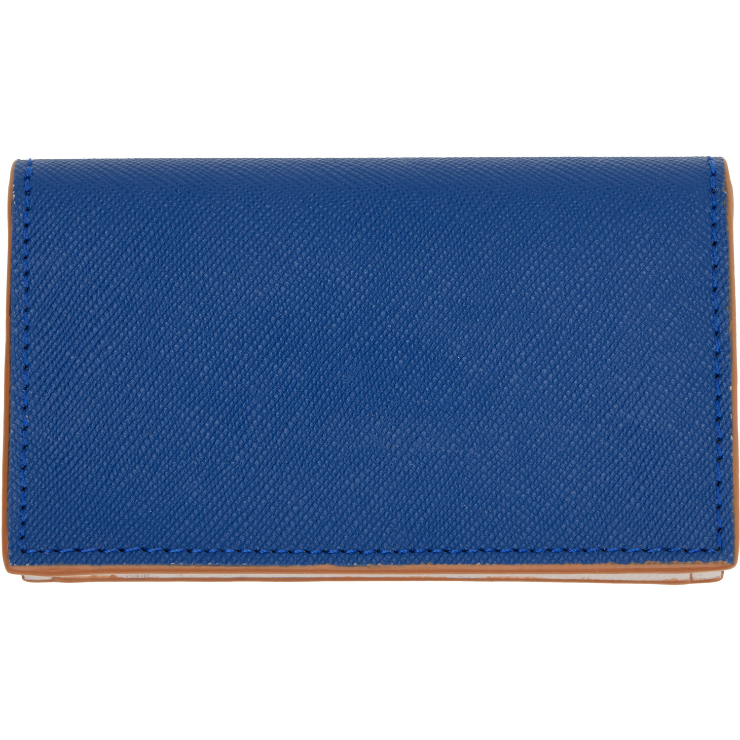  Marni Purple & Blue Saffiano Card Holder 