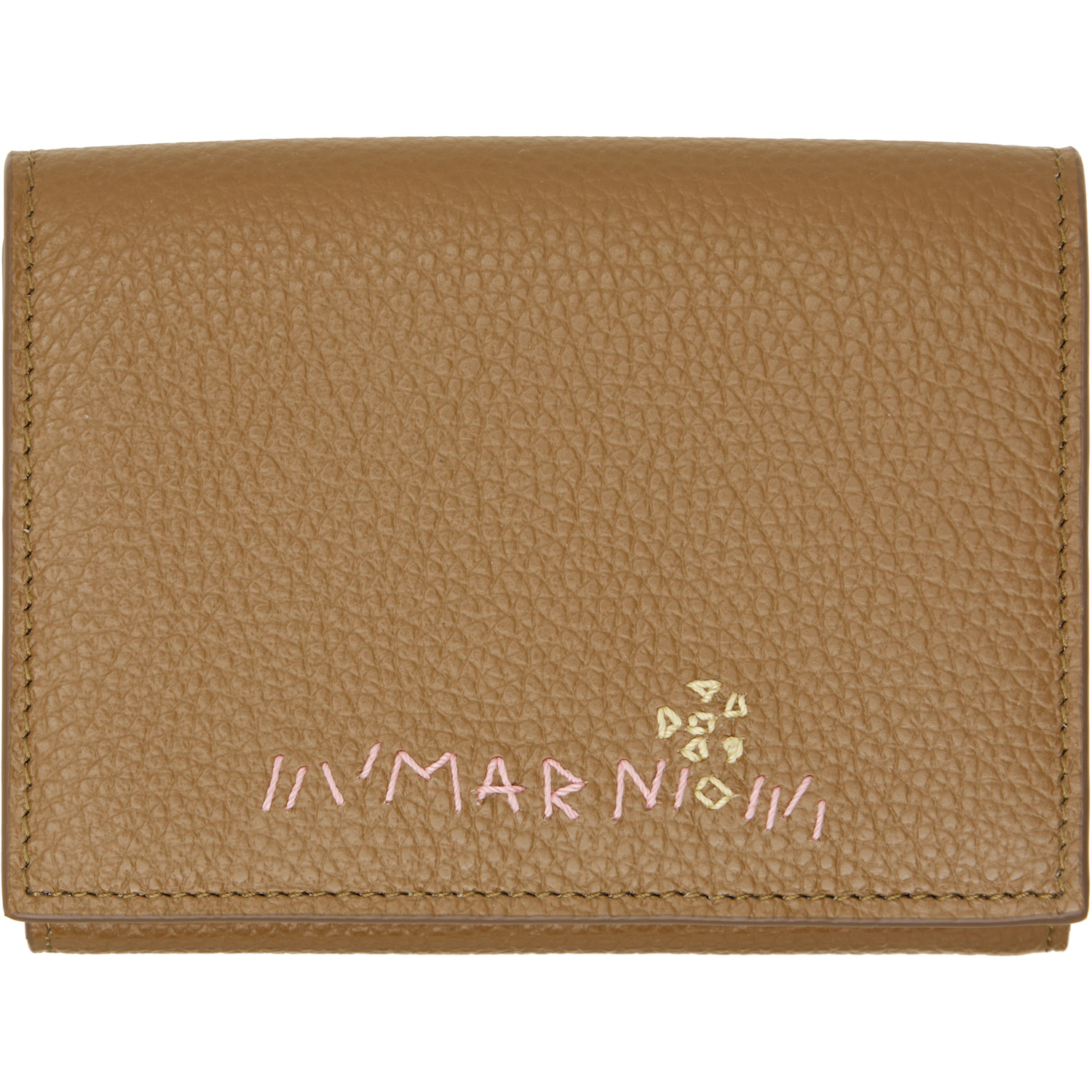 Marni Khaki Trifold Wallet