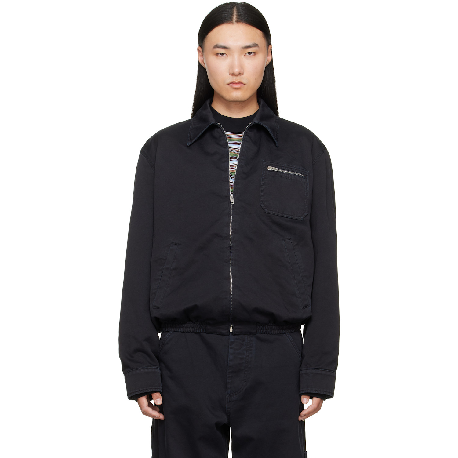 Marni Black Zip Jacket