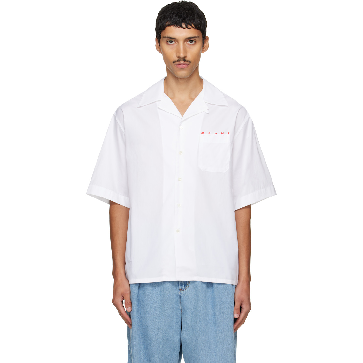 Marni White S/S Shirt