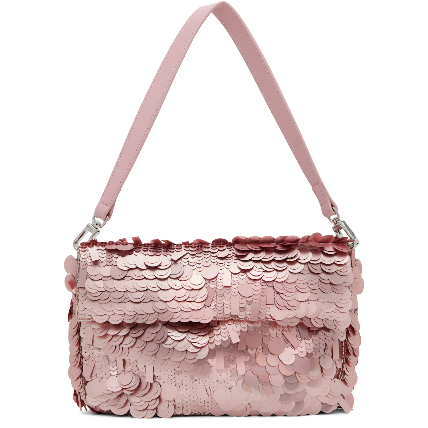 Staud Pink Timmy Shoulder Bag