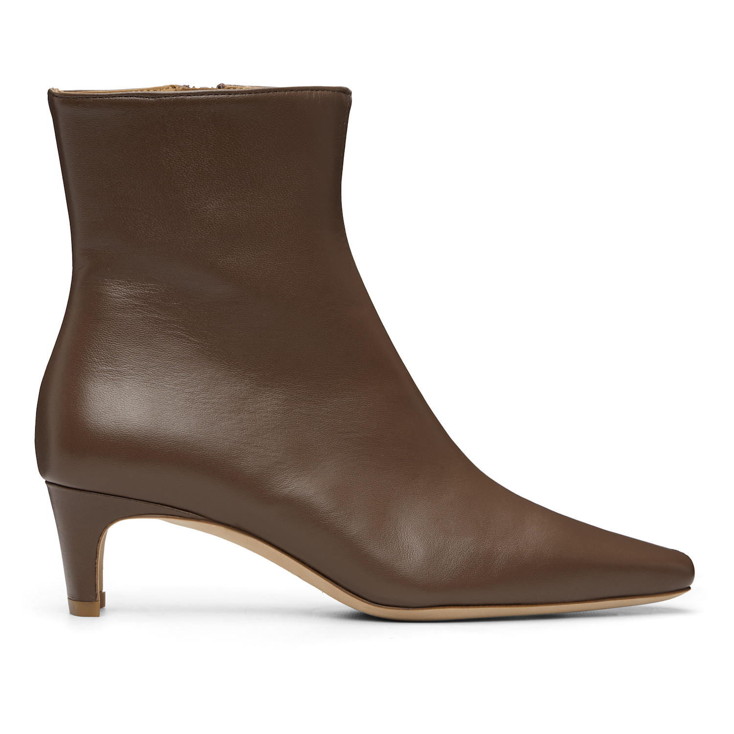 Staud Brown Wally Ankle Boots