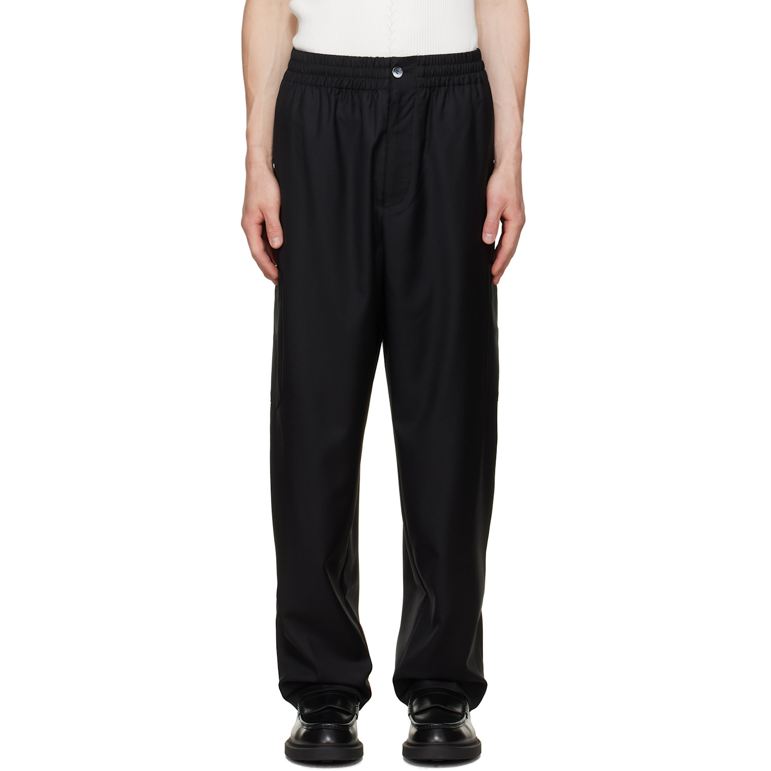 Kenzo Black Kenzo Paris Cargo Jog Trousers