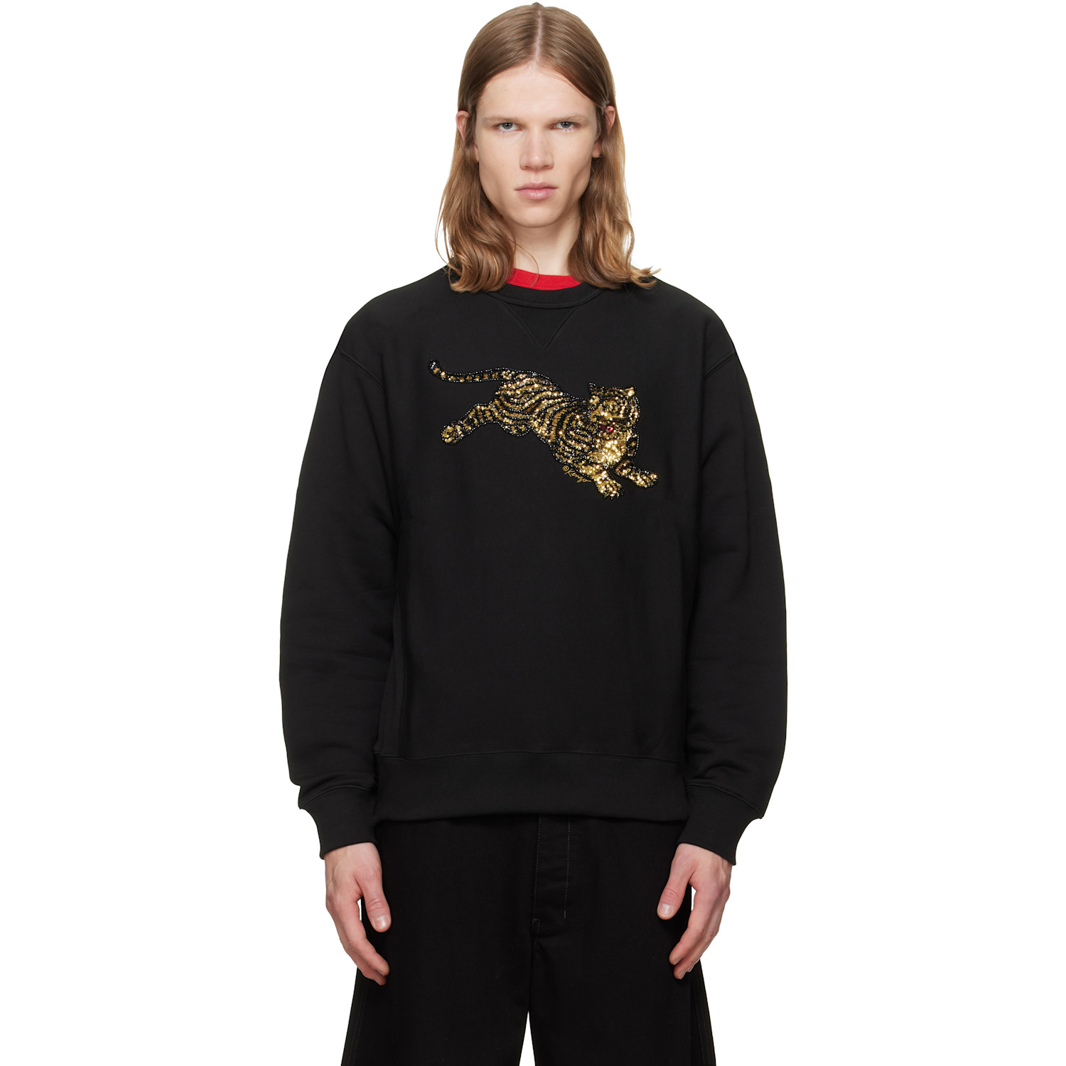 Kenzo Black Kenzo Paris 'KENZO Jumping Tiger' Sweatshirt