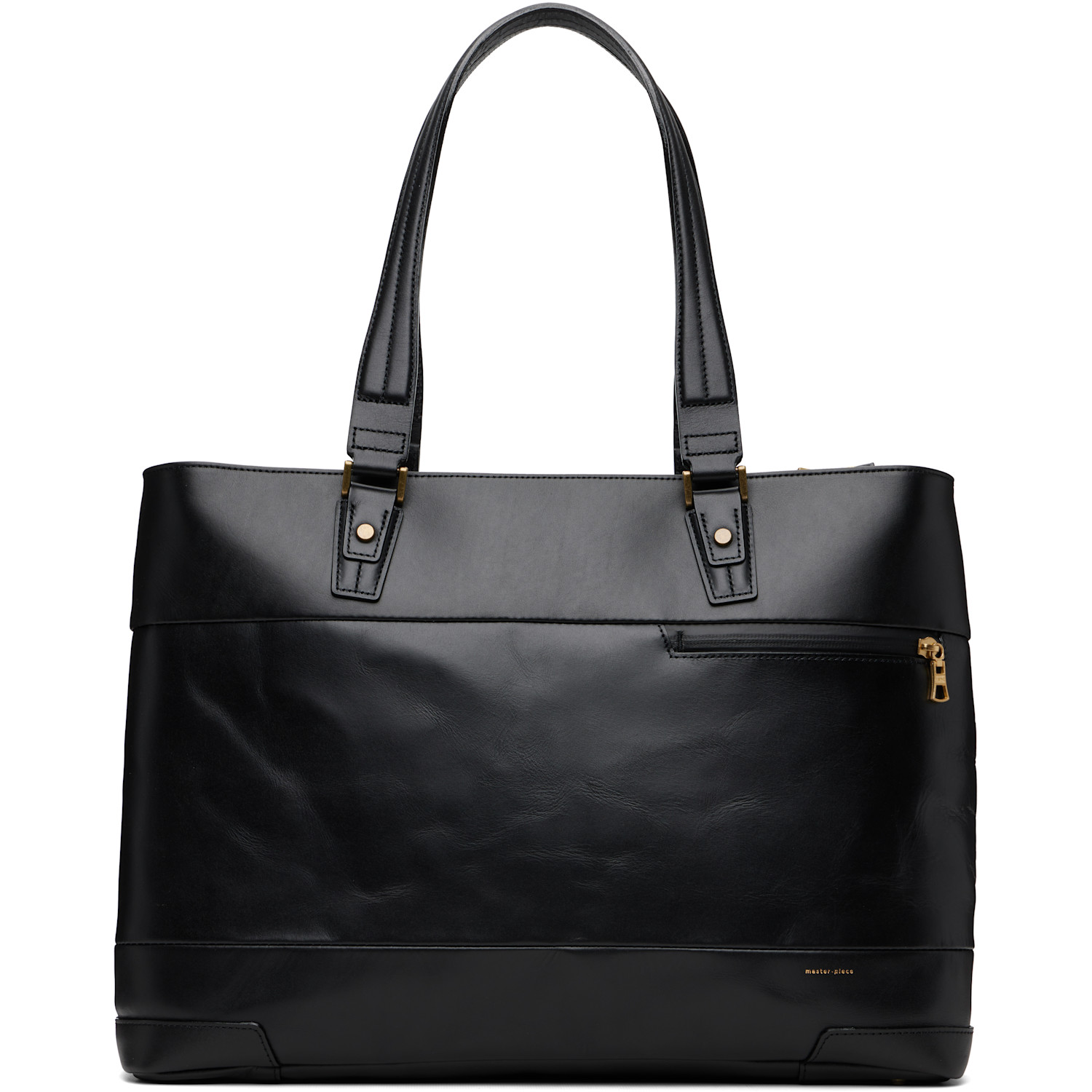 Master-piece Black Gloss Briefcase