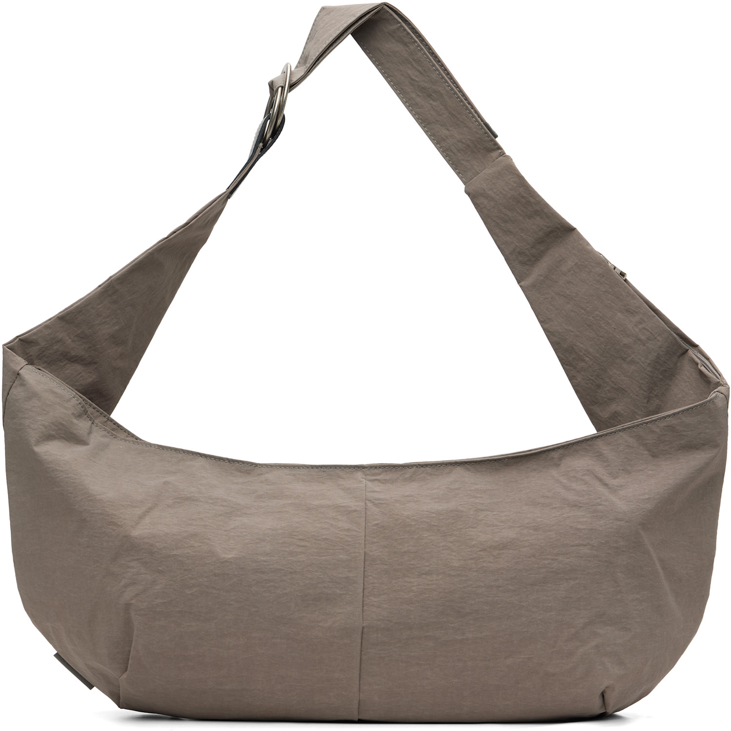 Master-piece Taupe Slash Sling L Bag In Grey